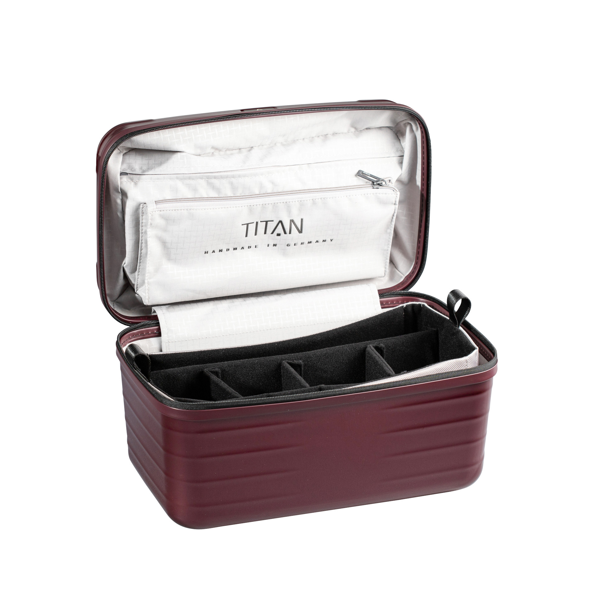 LITRON Beautycase - Kirschrot