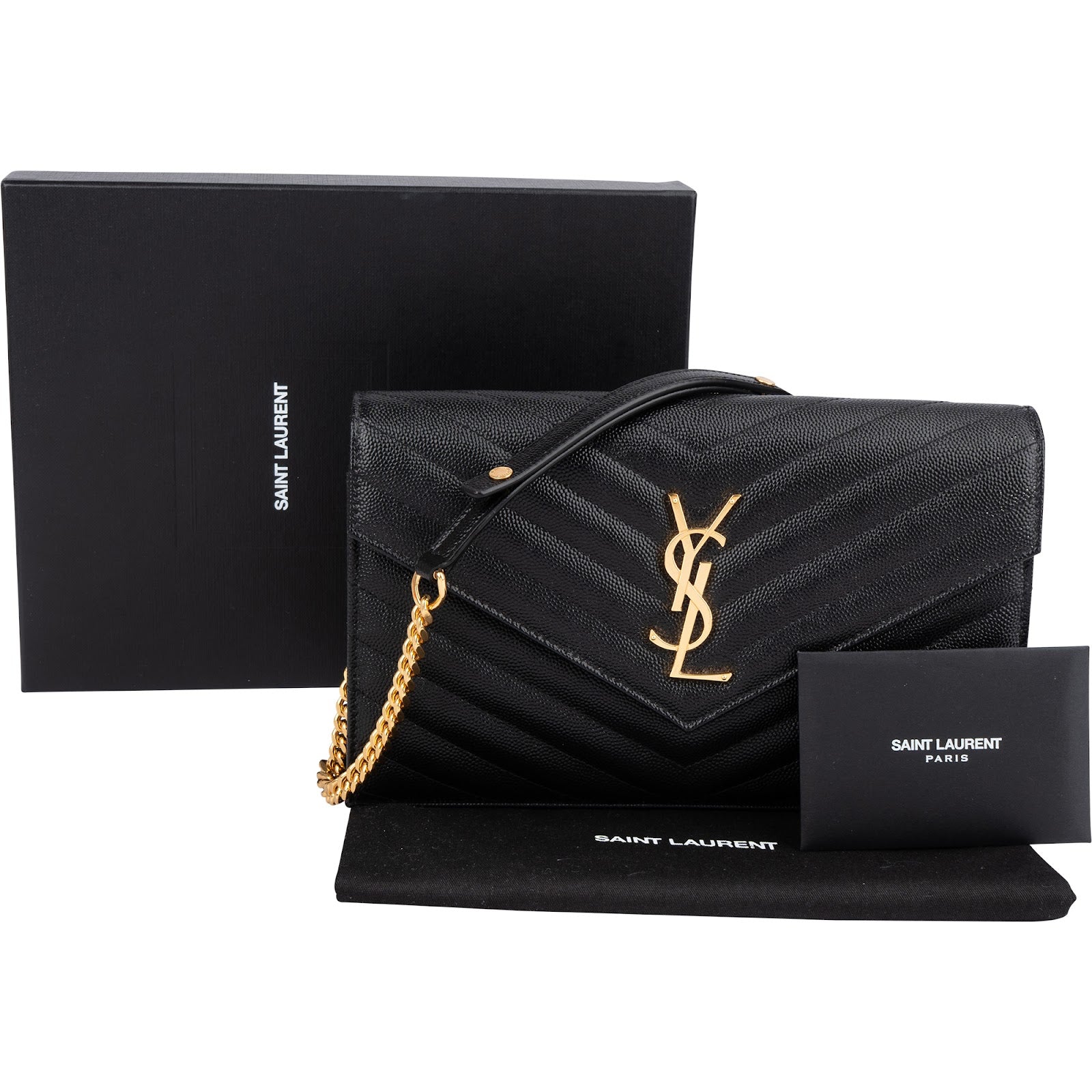 Saint Laurent - Wallet On Chain Crossbody Bag