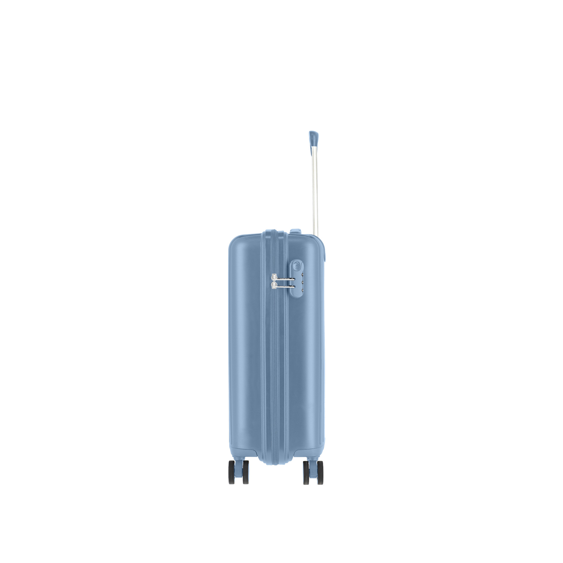 VAKA cabin luggage S with 4 wheels - blue-grey