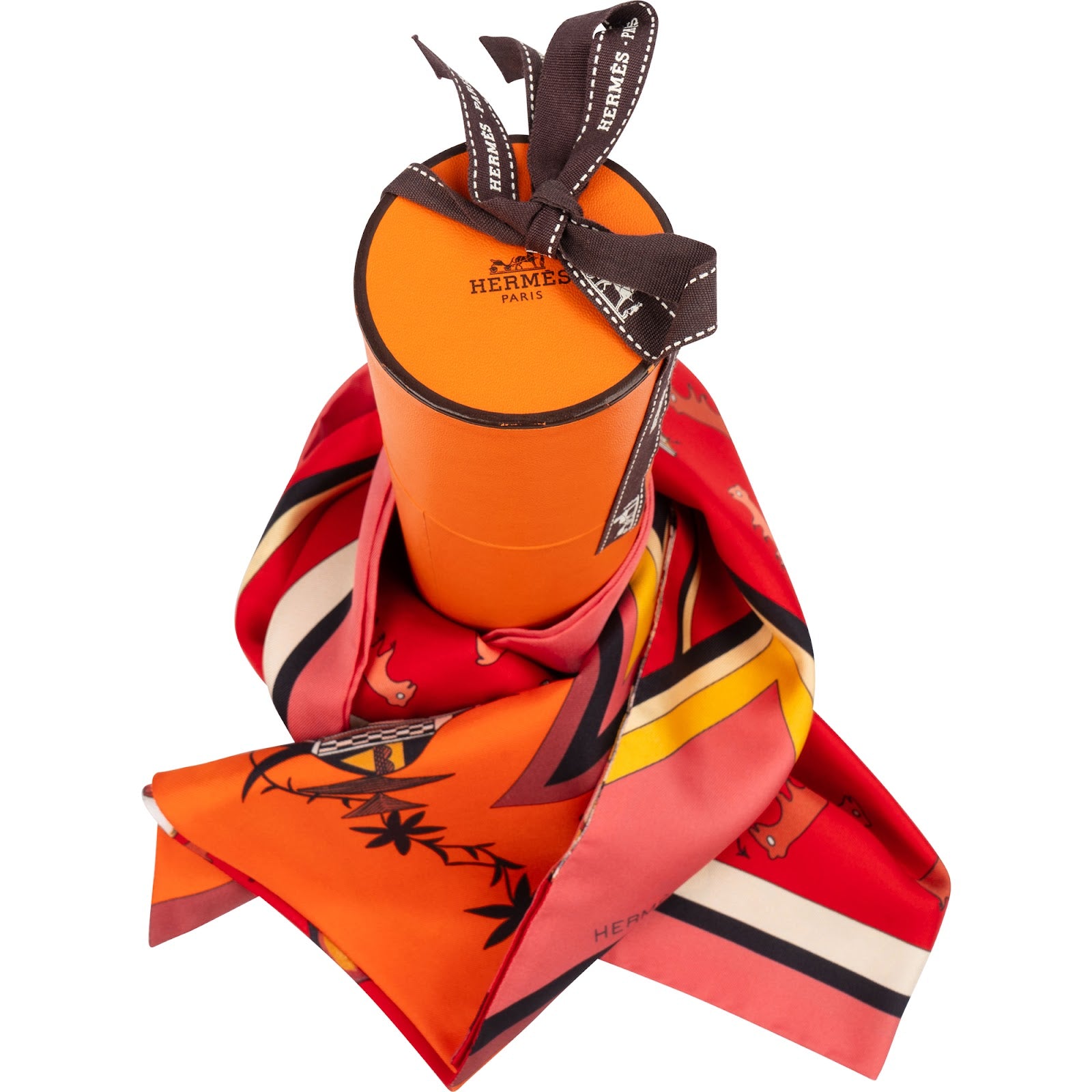 Hermès - Las Kachinas Maxi Twilly Silk Scarf