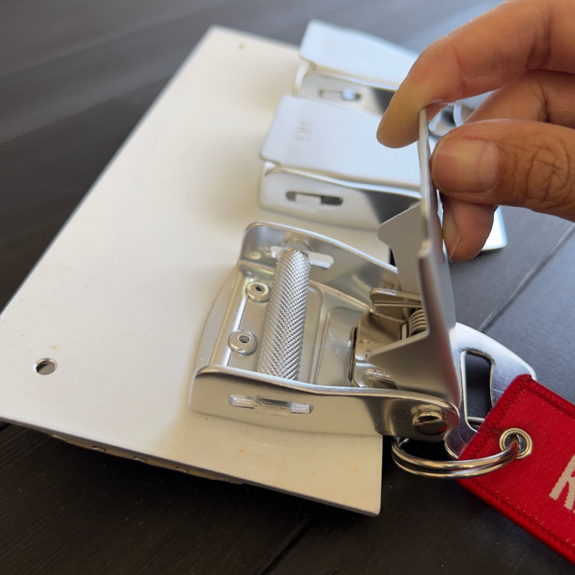 Schlüsselhalter British Airways G-CIVD Boeing 747 - Weiß/Blau