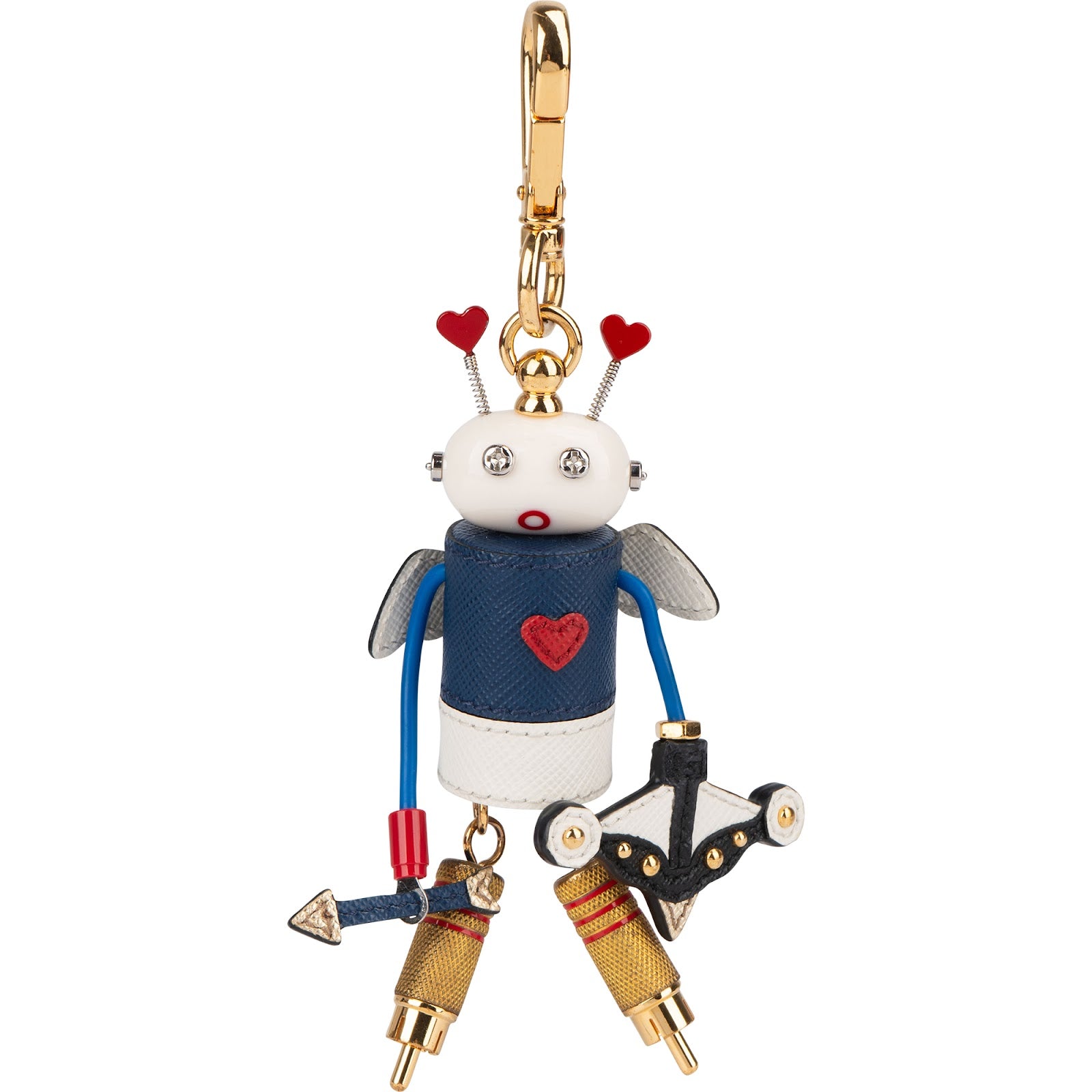 Prada - Metal Amor Cupido Robot Bag Charm Accessoires