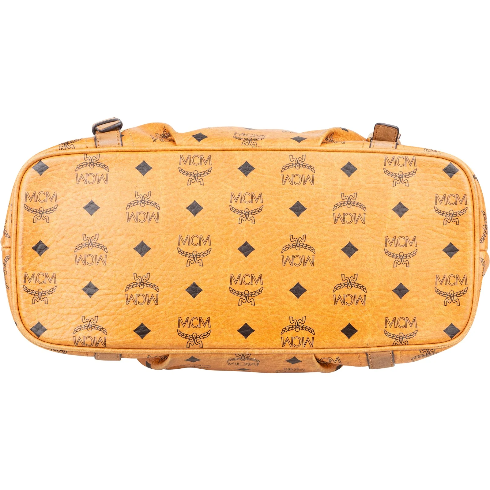 MCM Monogram Visetos Satchel Tote Shoulder Bag