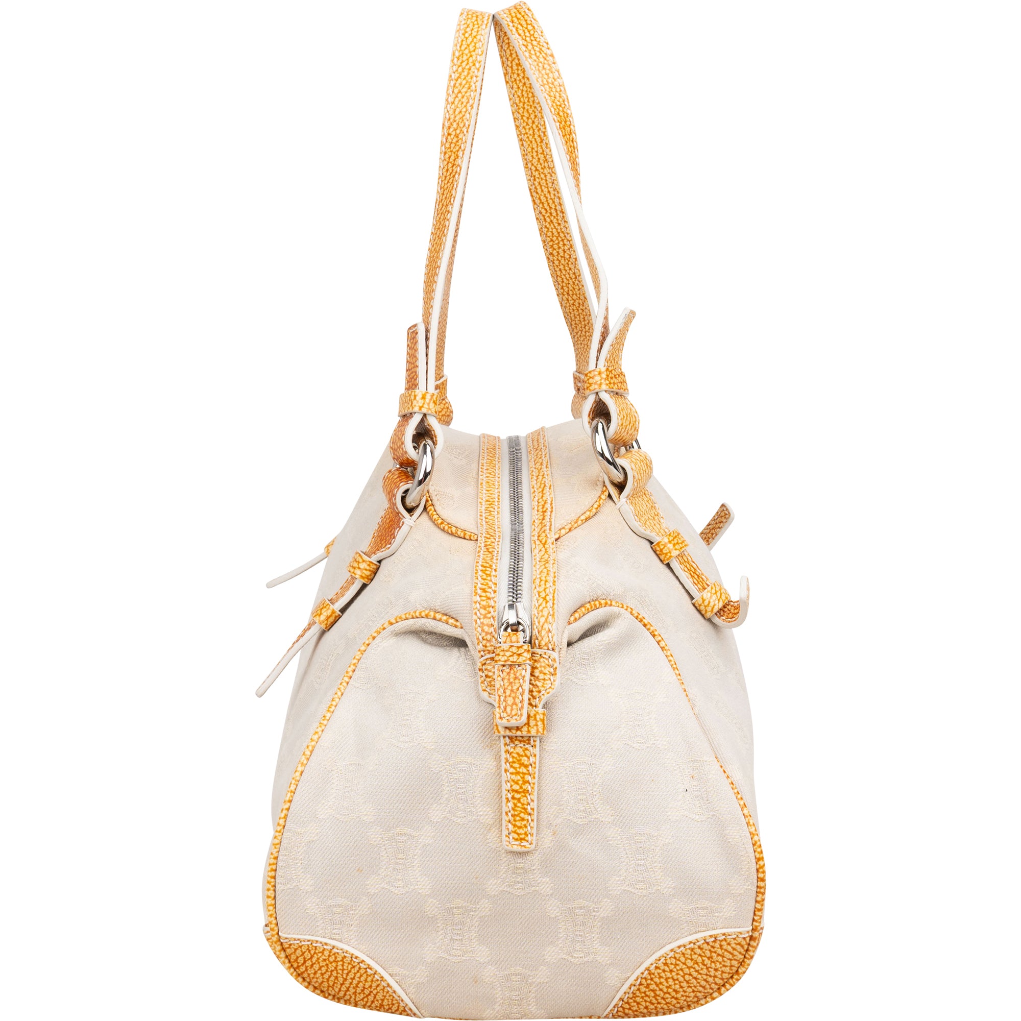 Torebka Céline Macadam z płótna typu „Boston Bag”