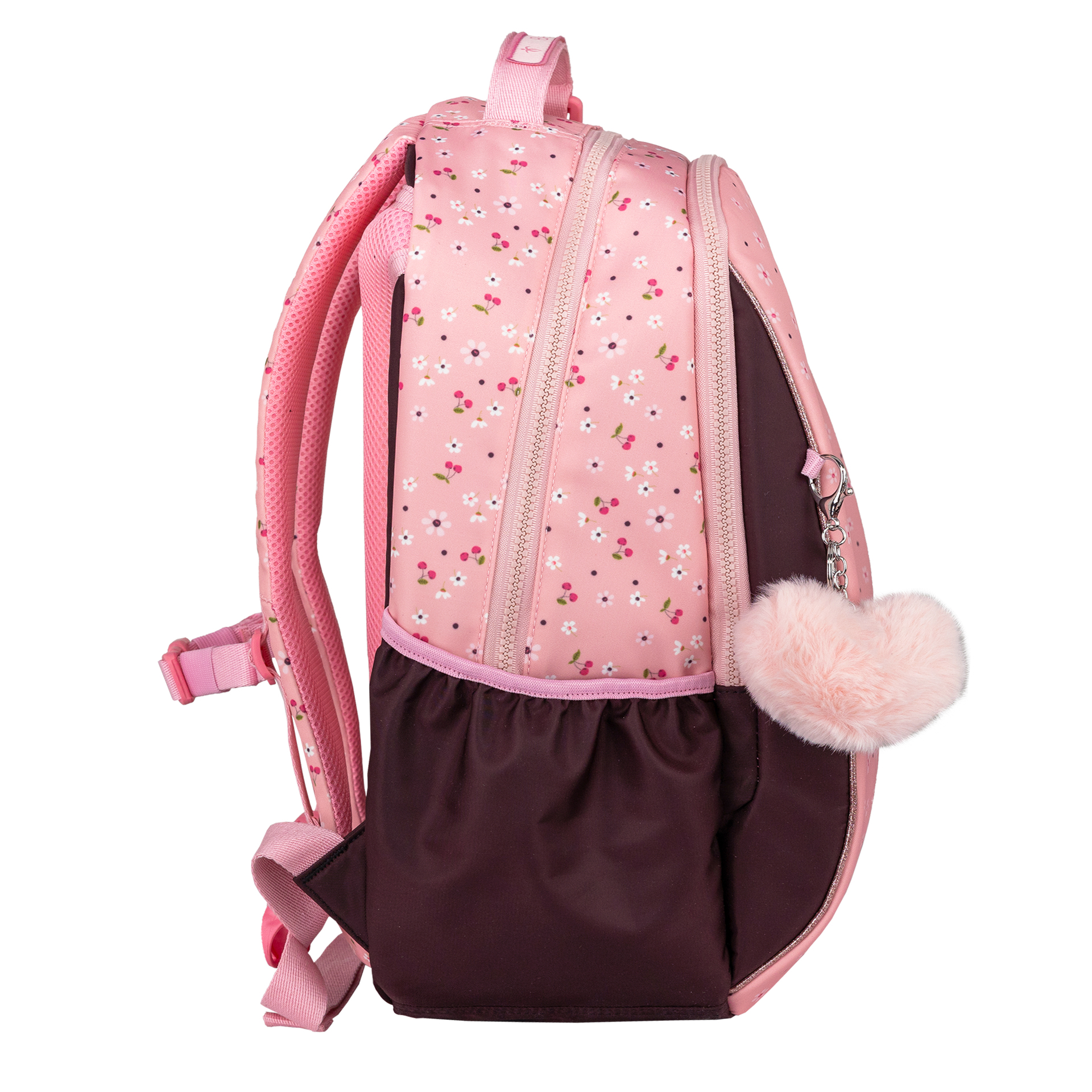 Companion Schulrucksack mit Brustgurt - Rose Quartz