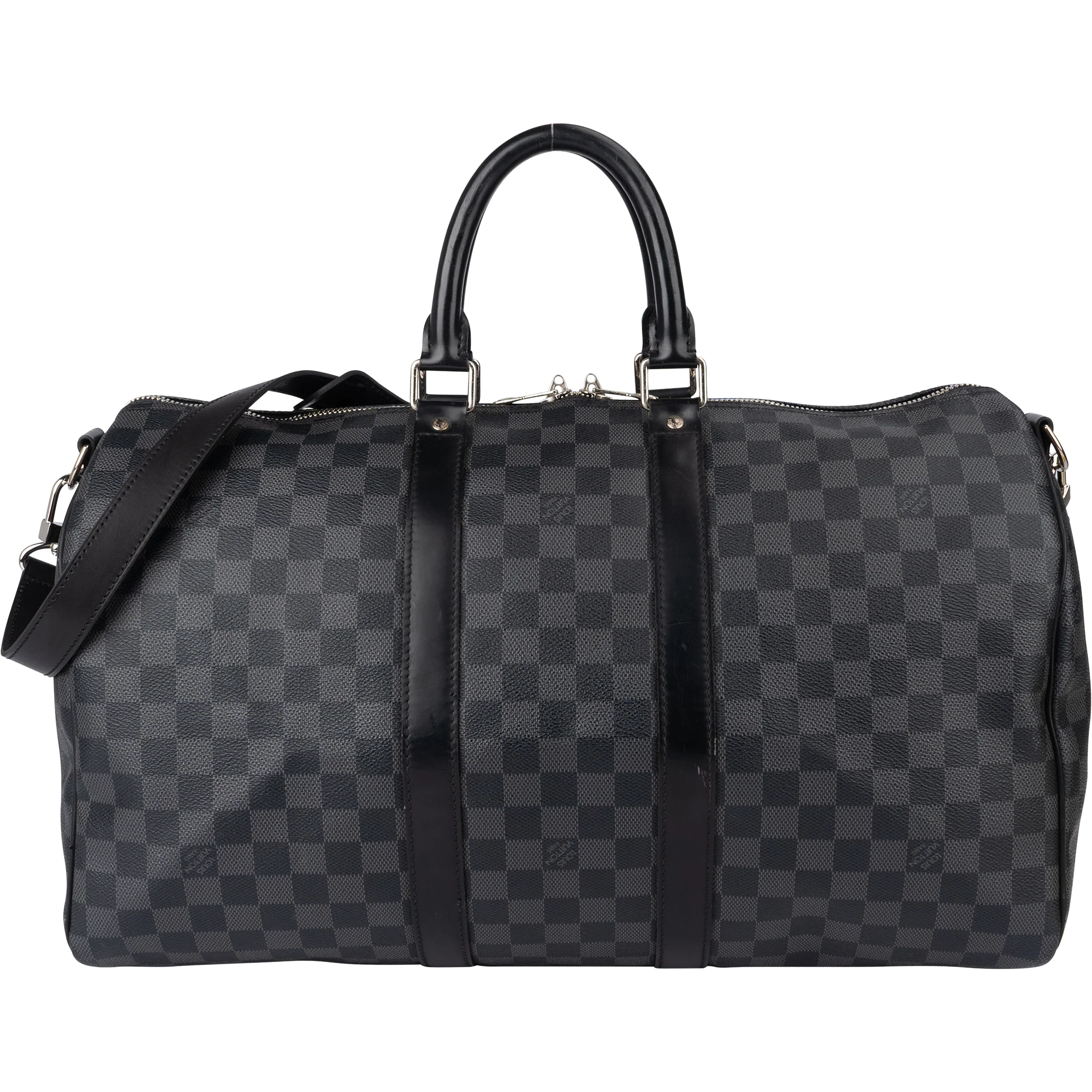 Louis Vuitton Damier Graphit Monogram Keepall 45 Bandouliere