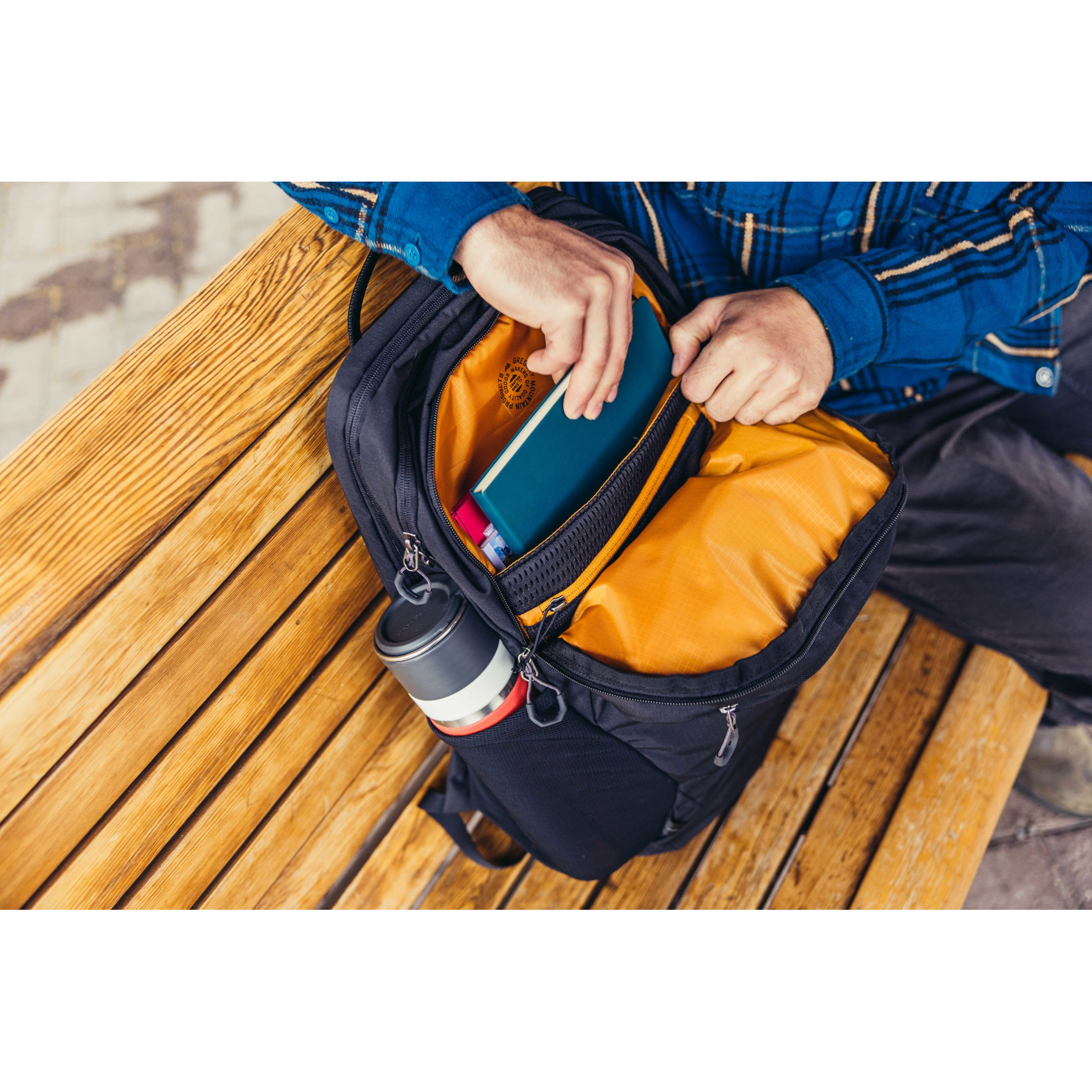 Daypack RHUNE 28 - CARBON BLACK