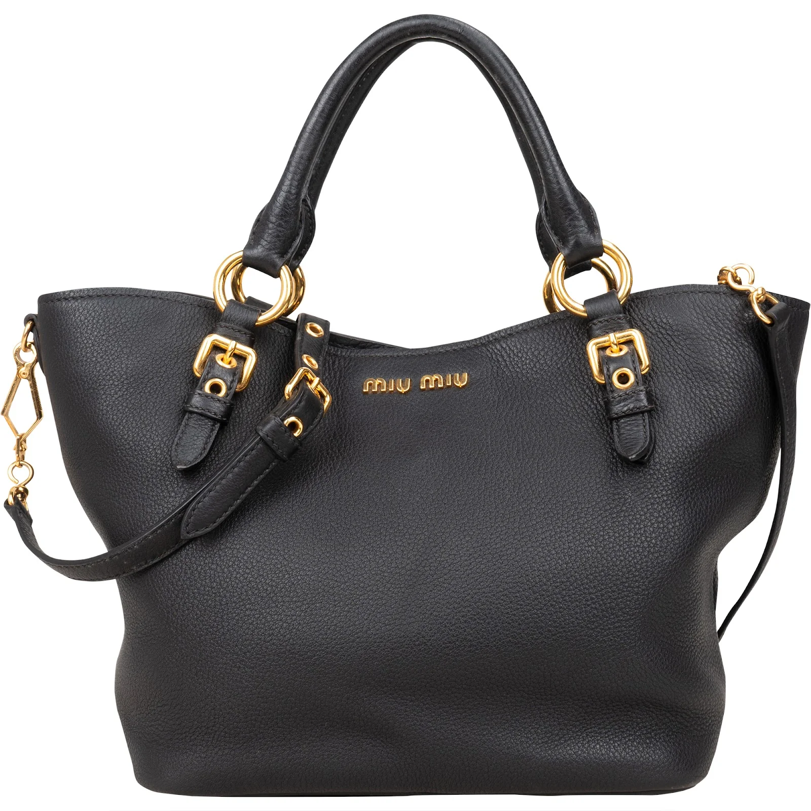 Miu Miu Vitello Daino Leather Small Handbag