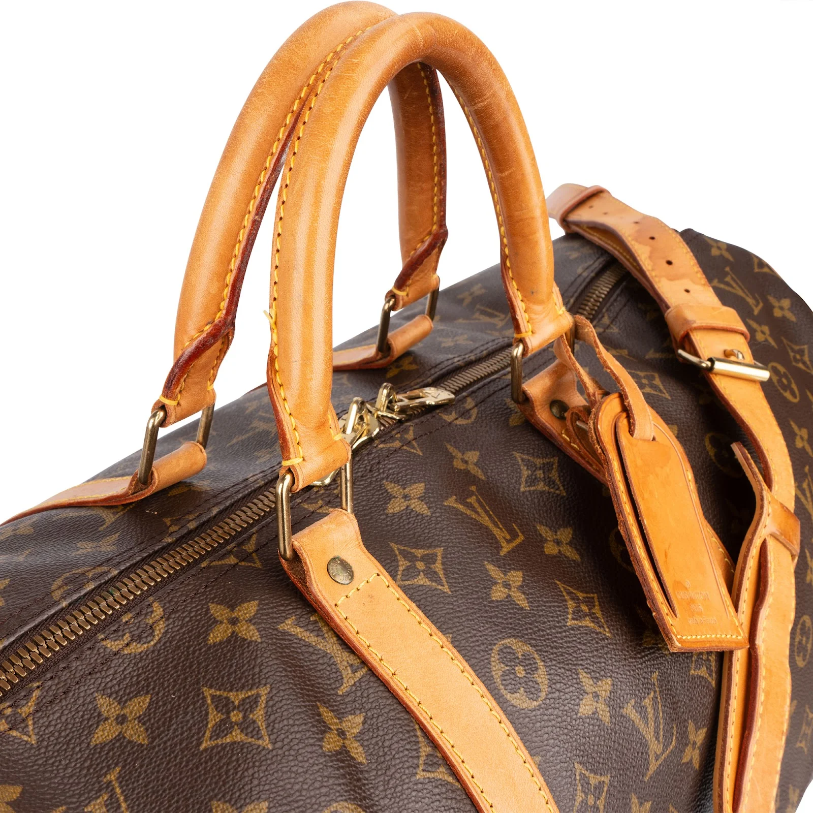 Louis Vuitton Monogram Canvas Keepall 55 Bandoulière Reisetasche