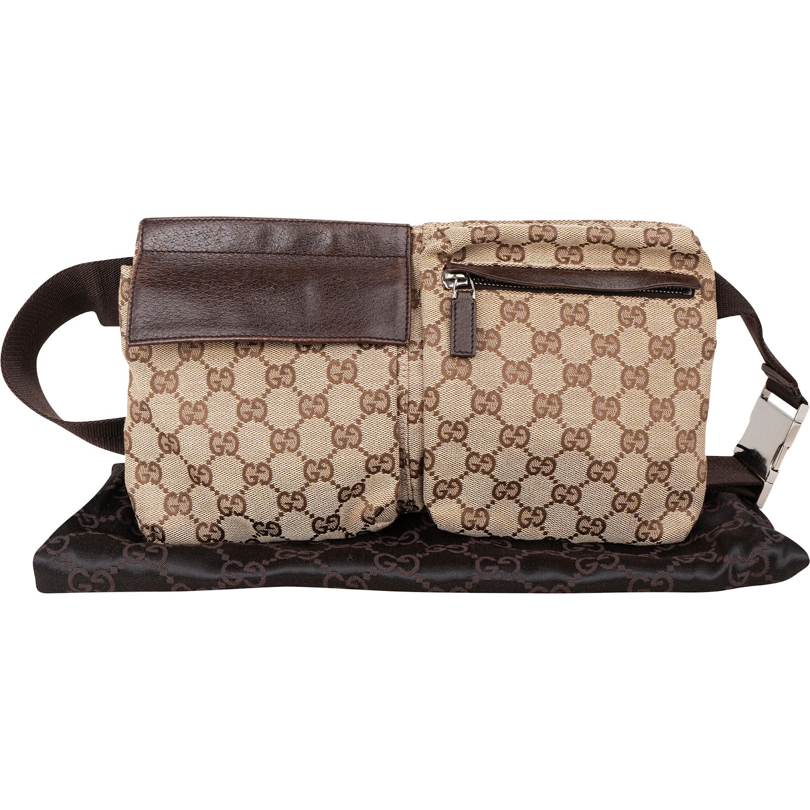 Gucci - Monogram GG Canvas Crossbody Belt