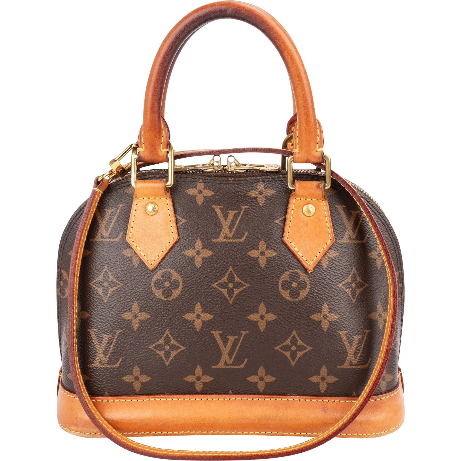 Louis Vuitton Canvas Monogram Alma BB Handbag