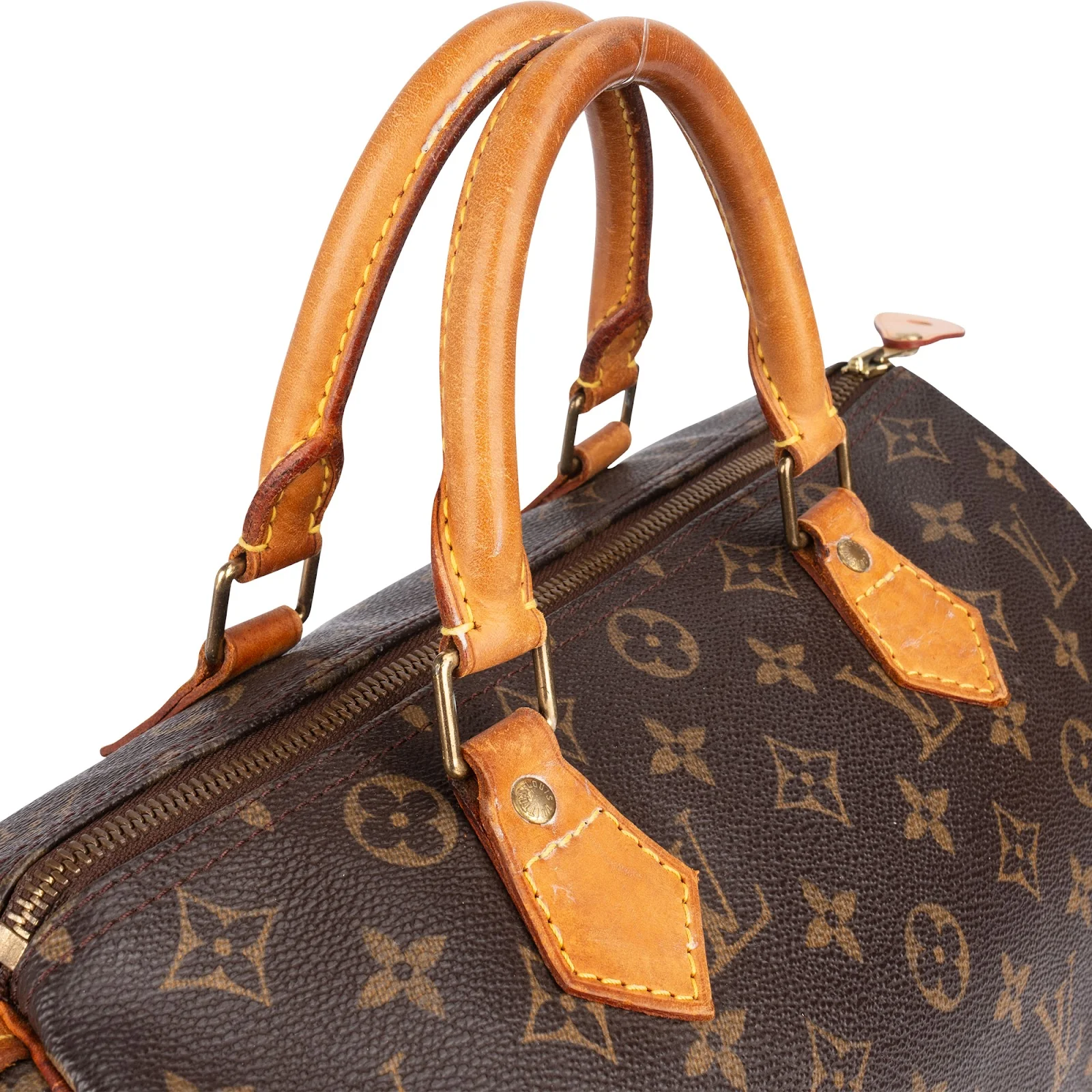 Louis Vuitton Canvas Monogram Speedy 30 Boston Bag