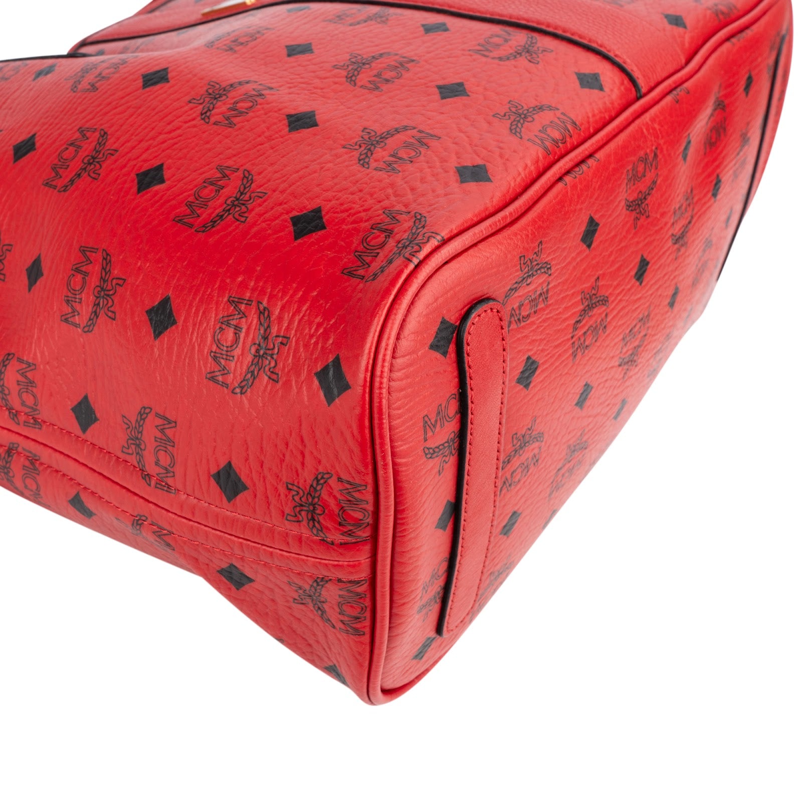 MCM Monogram Visetos Liz Shopper