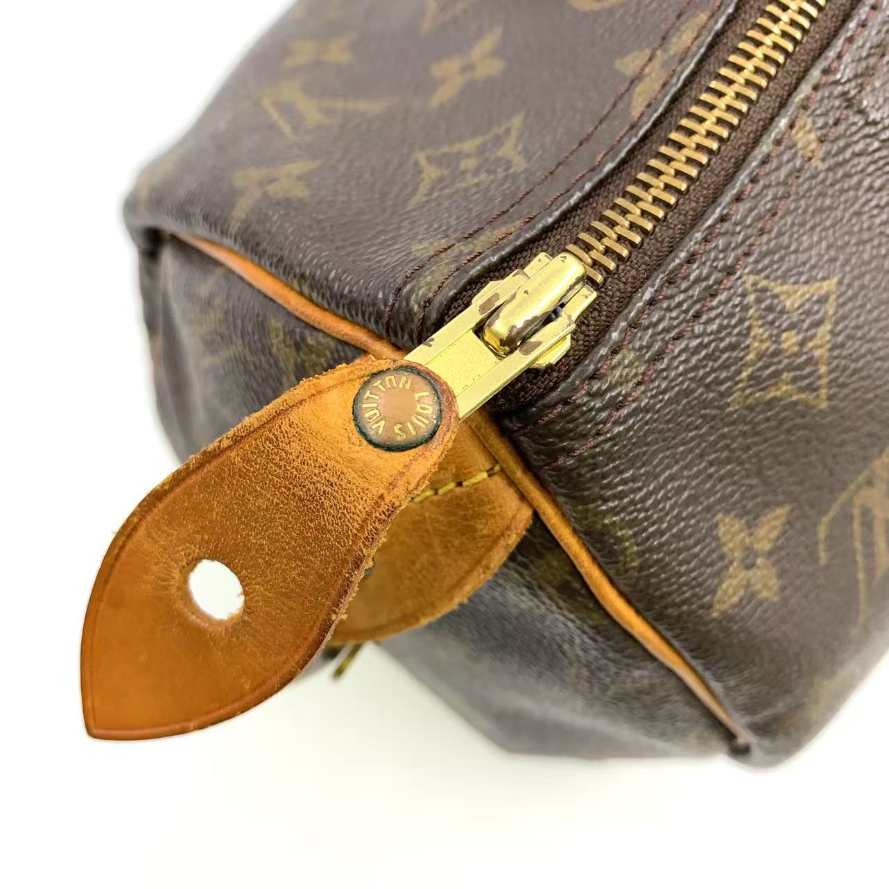 Louis Vuitton  Speedy 30  Monogram Boston Bag