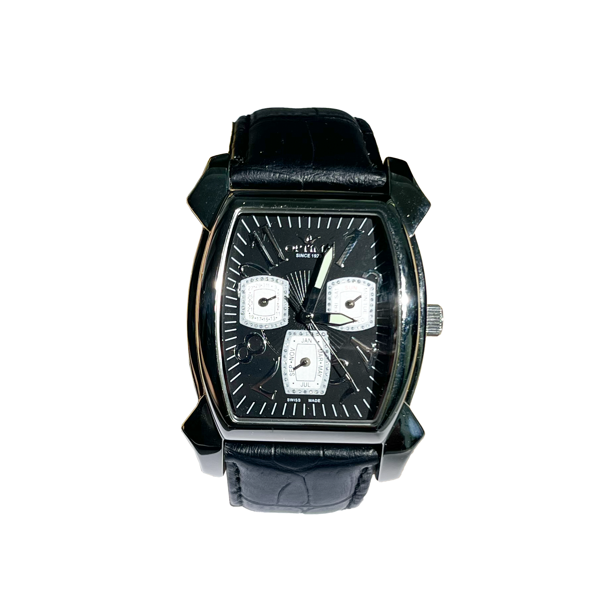 Optima - OSM157-SL-3 - Black Dial  Herrenuhr