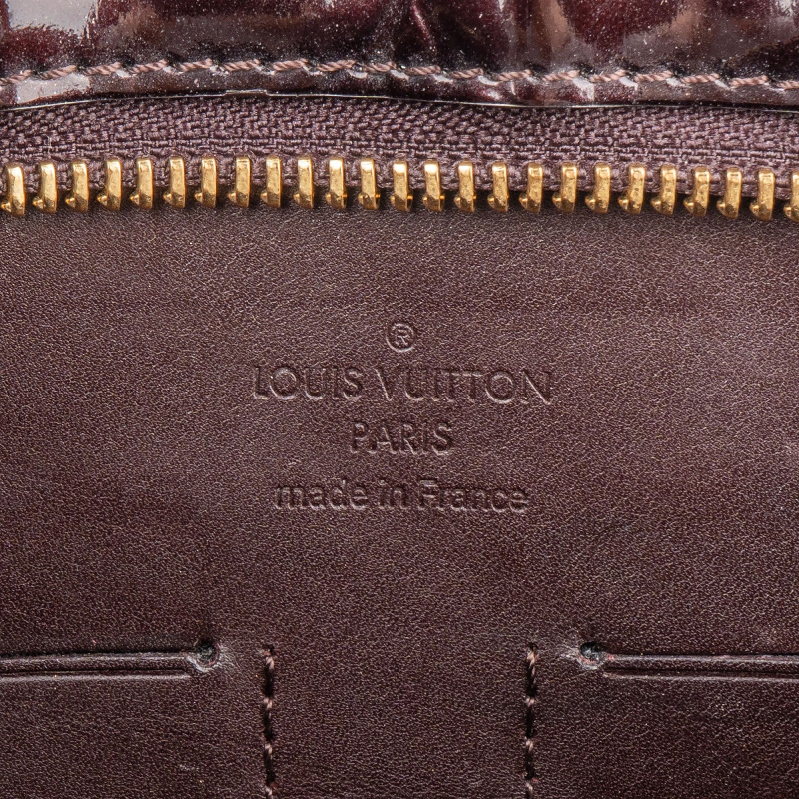Louis Vuitton Monogram Vernis Pershing Square Organizer Clutch