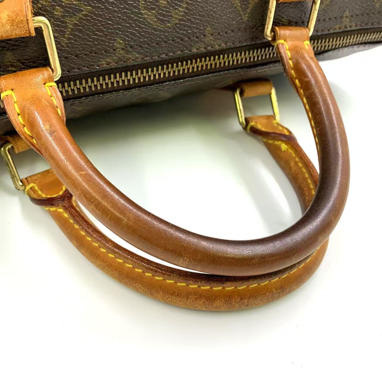 Louis Vuitton  Speedy 30  Monogram Boston Bag