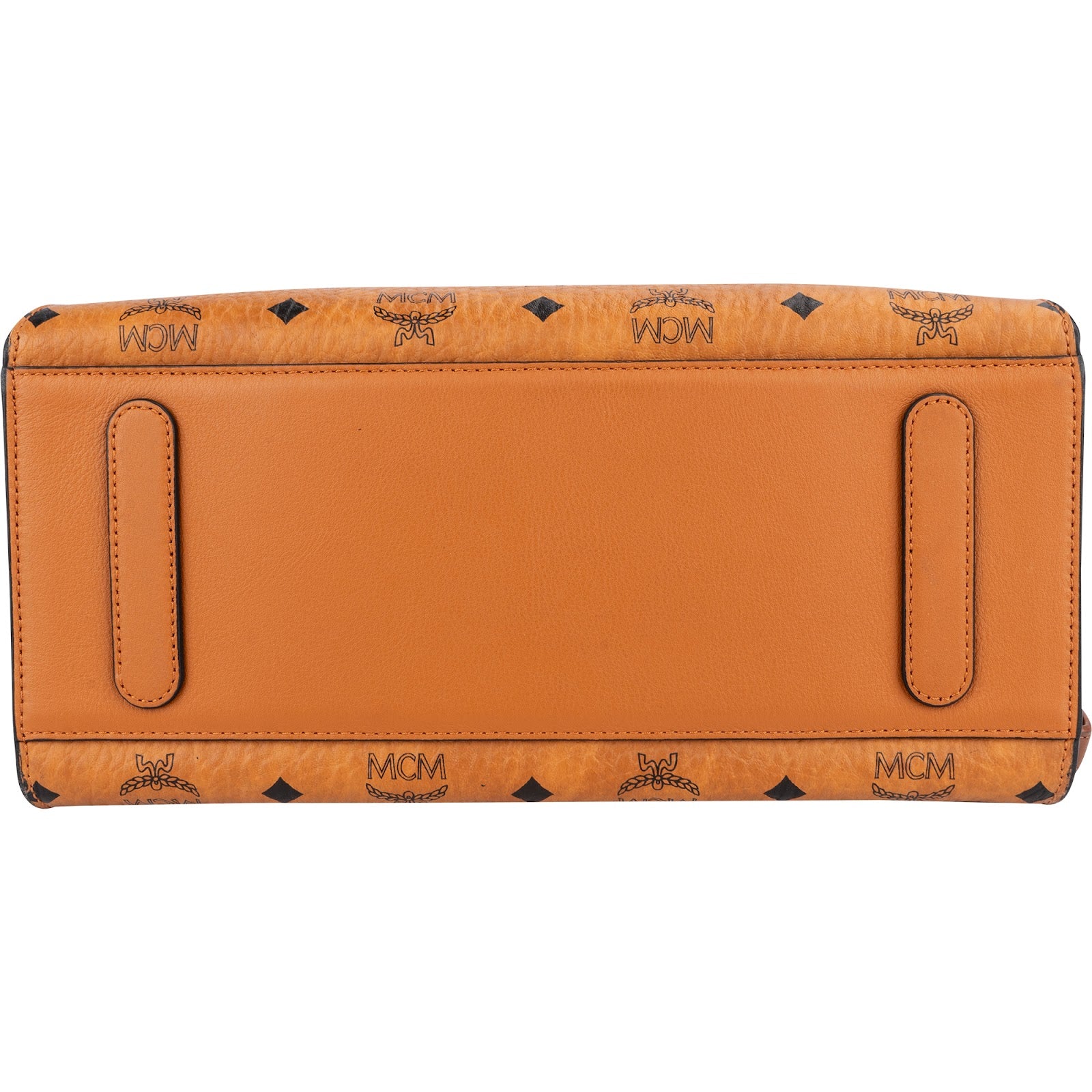 MCM Monogram Visetos Aren Tote Handbag