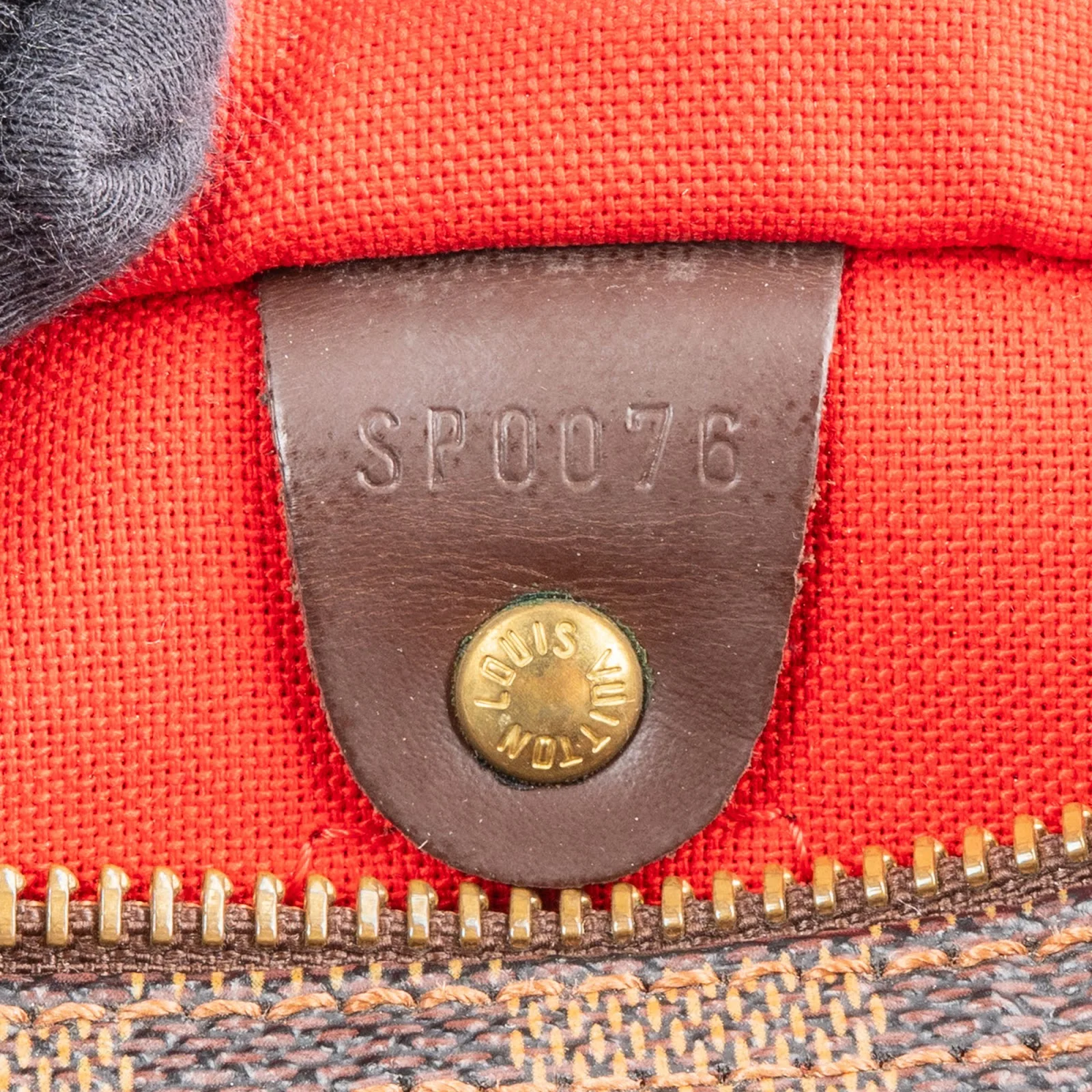 Louis Vuitton Damier Ebene  Speedy 25 Boston Bag