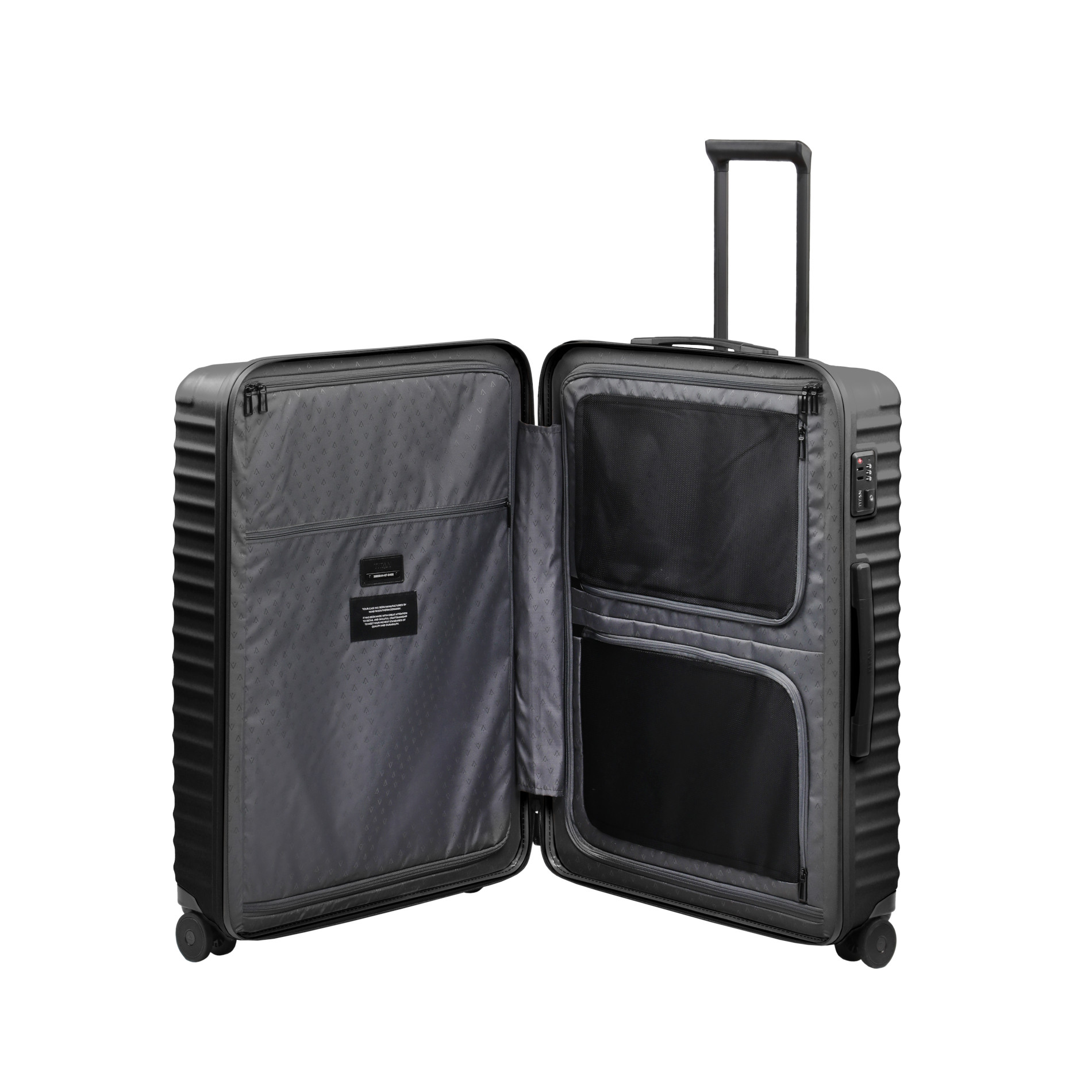 UPGRADE Trolley L (75 cm) - Nightshade black