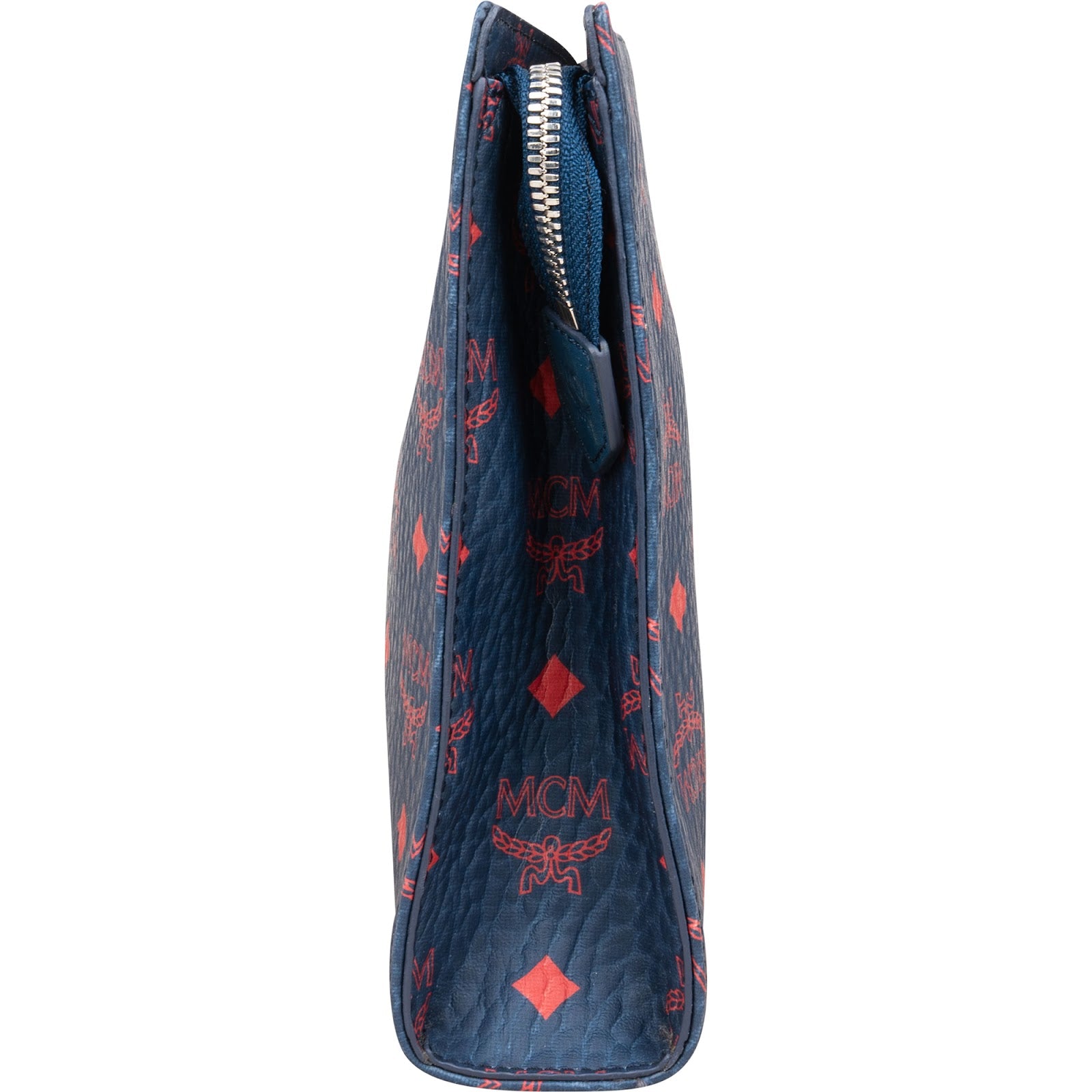MCM Monogram Visetos Bicolor Clutch