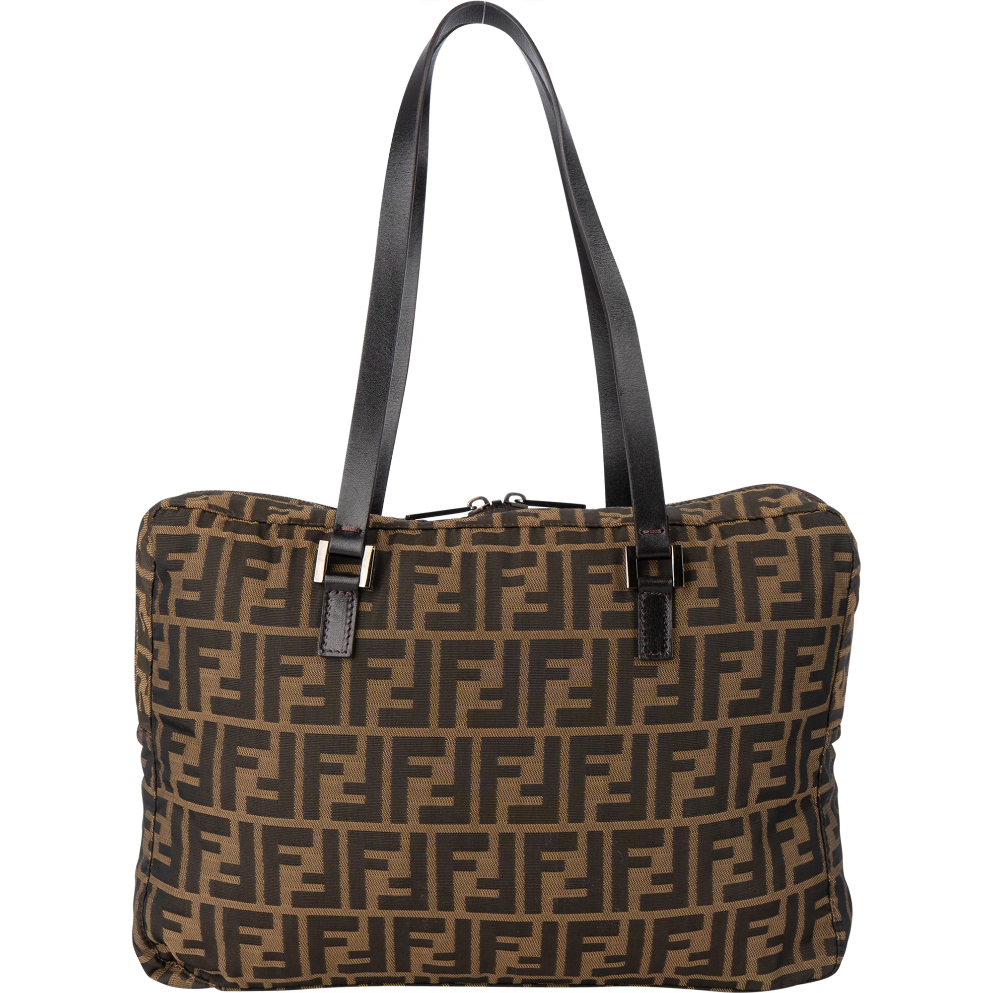 Fendi FF Monogram Zucca Attachi Handbag