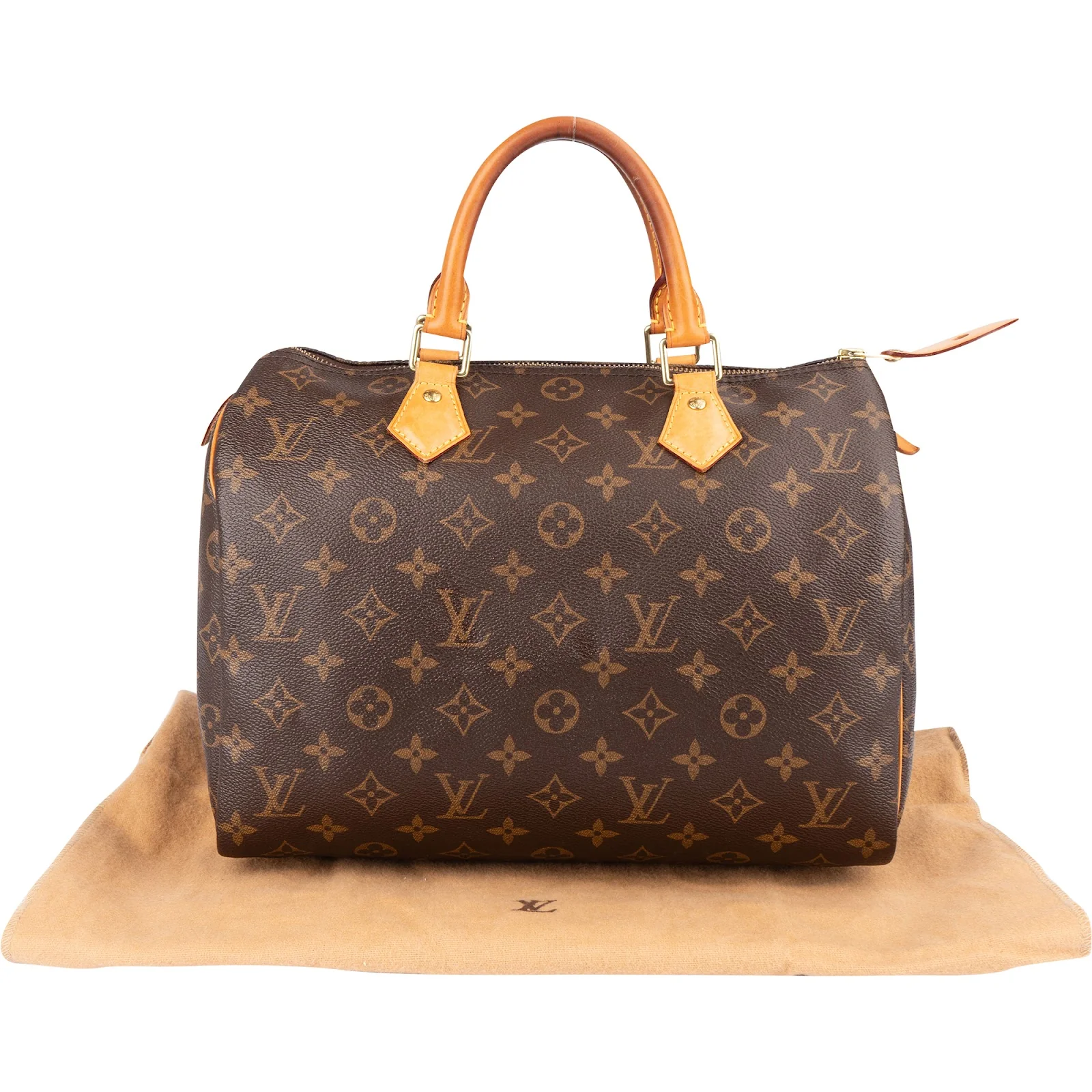 Louis Vuitton Monogram Canvas Speedy 30 Handbag