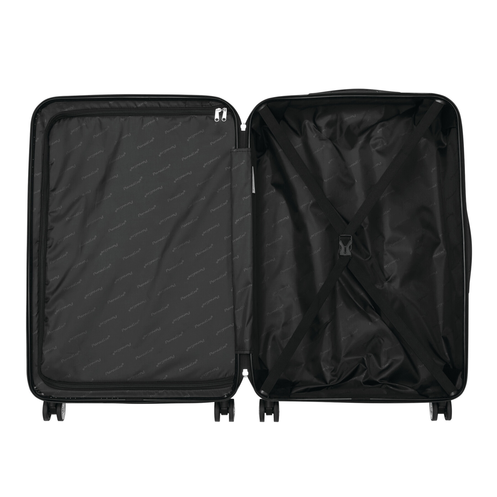 KINGSTON 3-tlg. Kofferset - silber