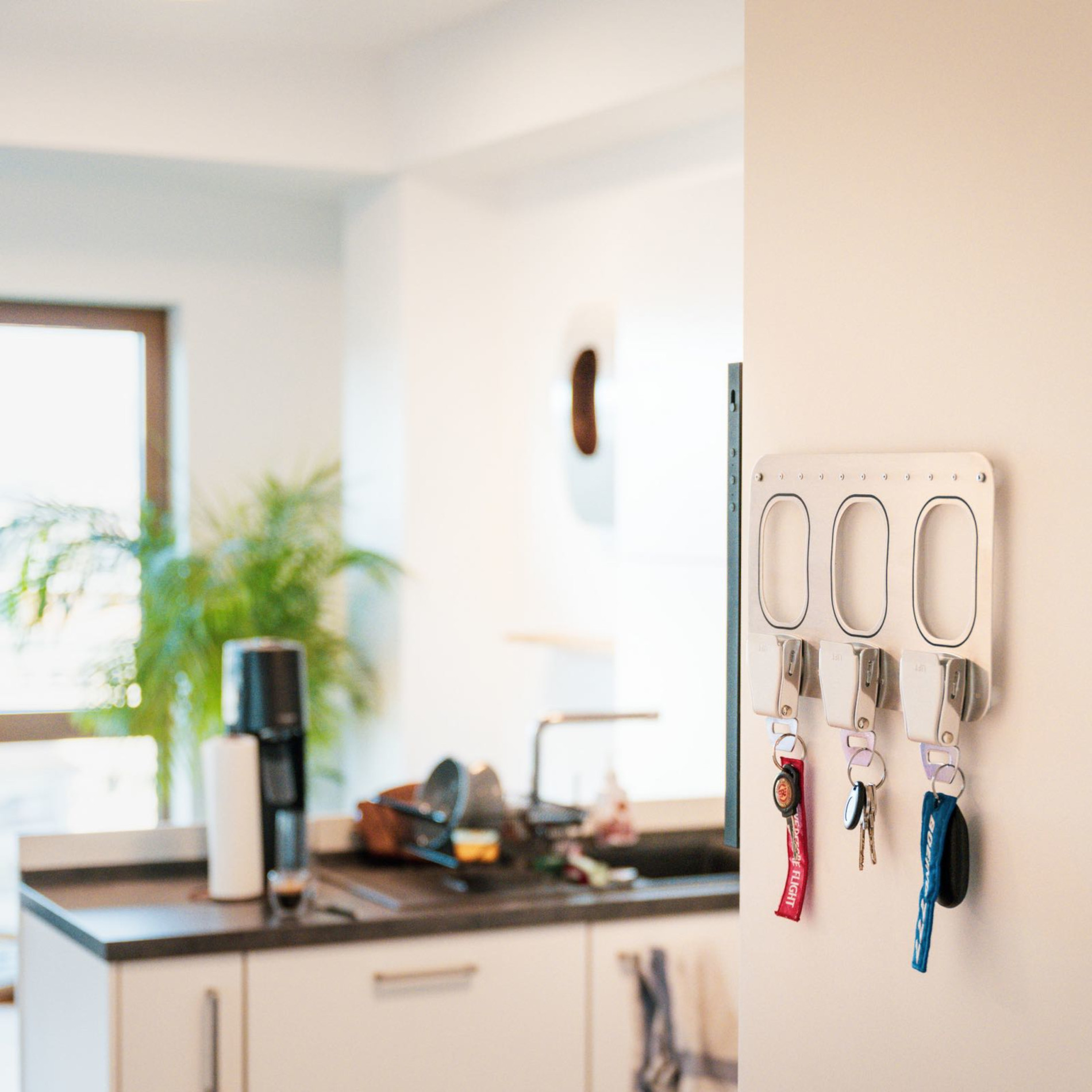 3er Schlüsselhalter - Inklusive Plexiglas Cover