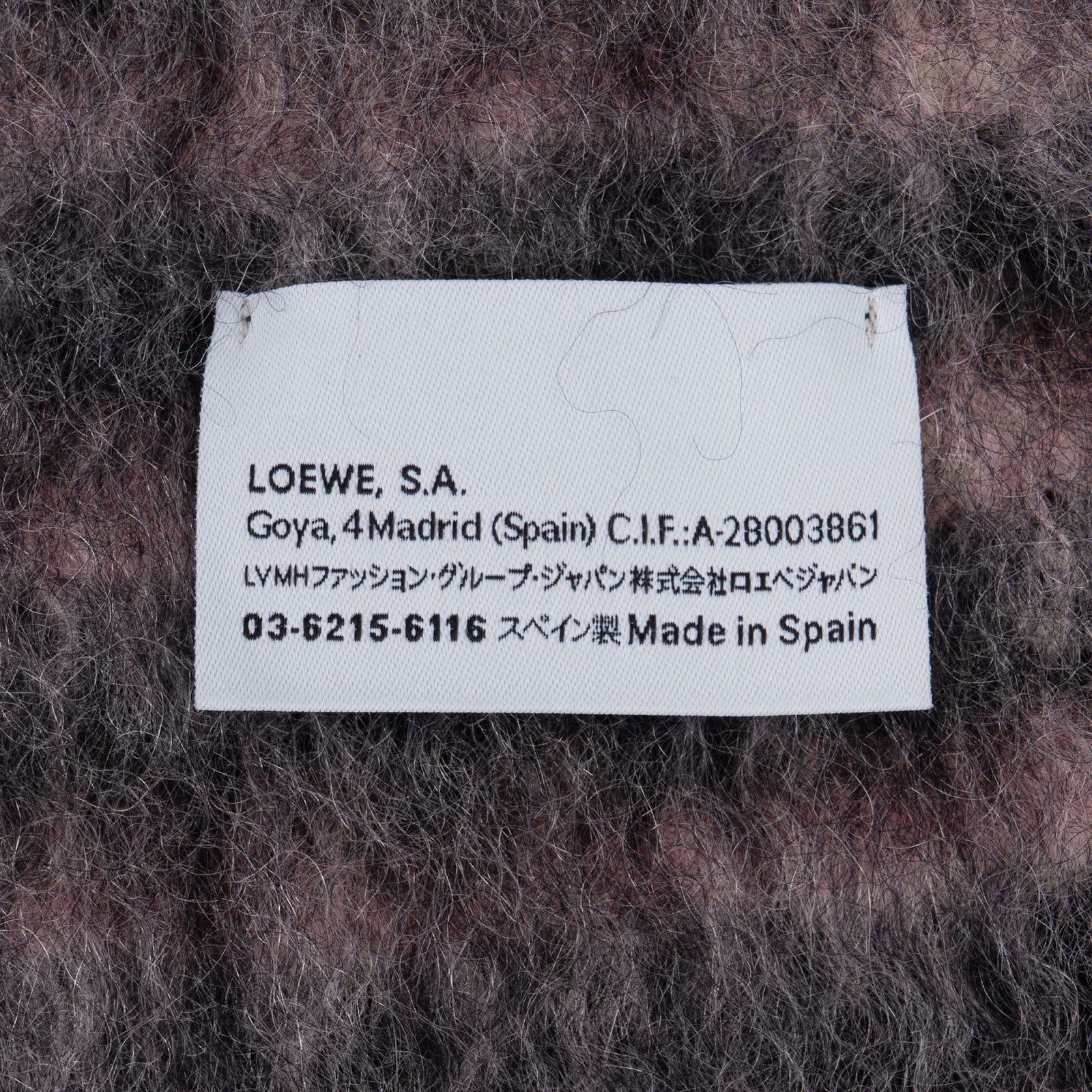 Loewe - Striped Mohair Scarf
