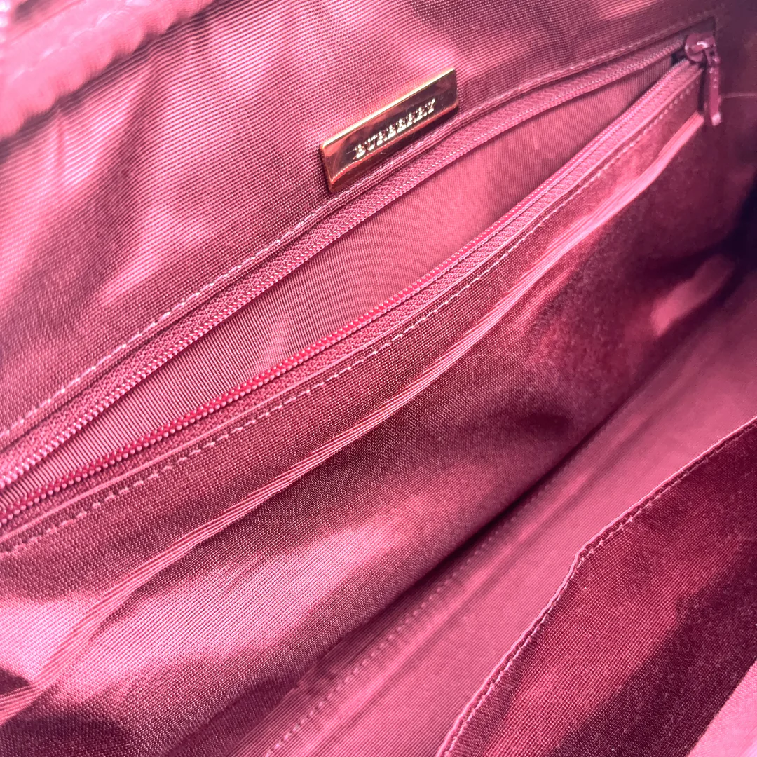 Burberry Shoulder bag multicolor Leather Canvas