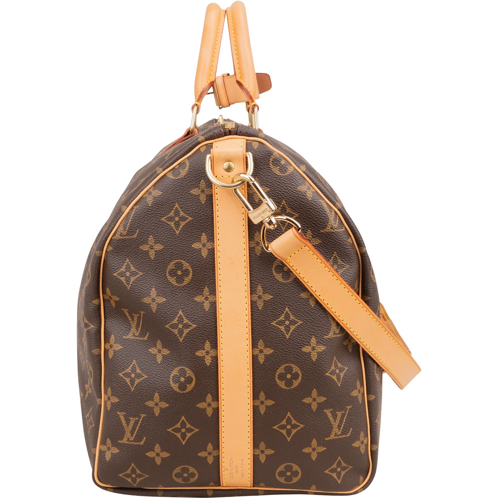 Louis Vuitton Monogram Canvas Keepall 50 Bandoulière Reisetasche
