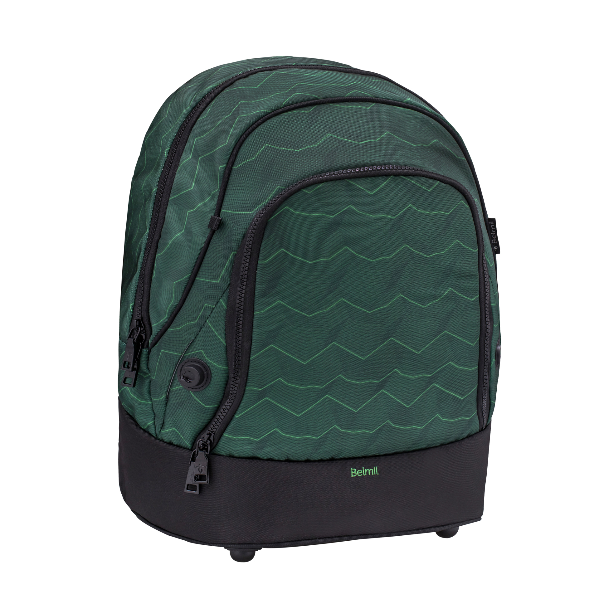 2-IN-1 Schultasche & Gürteltasche 2-teilig - Twist of Lime