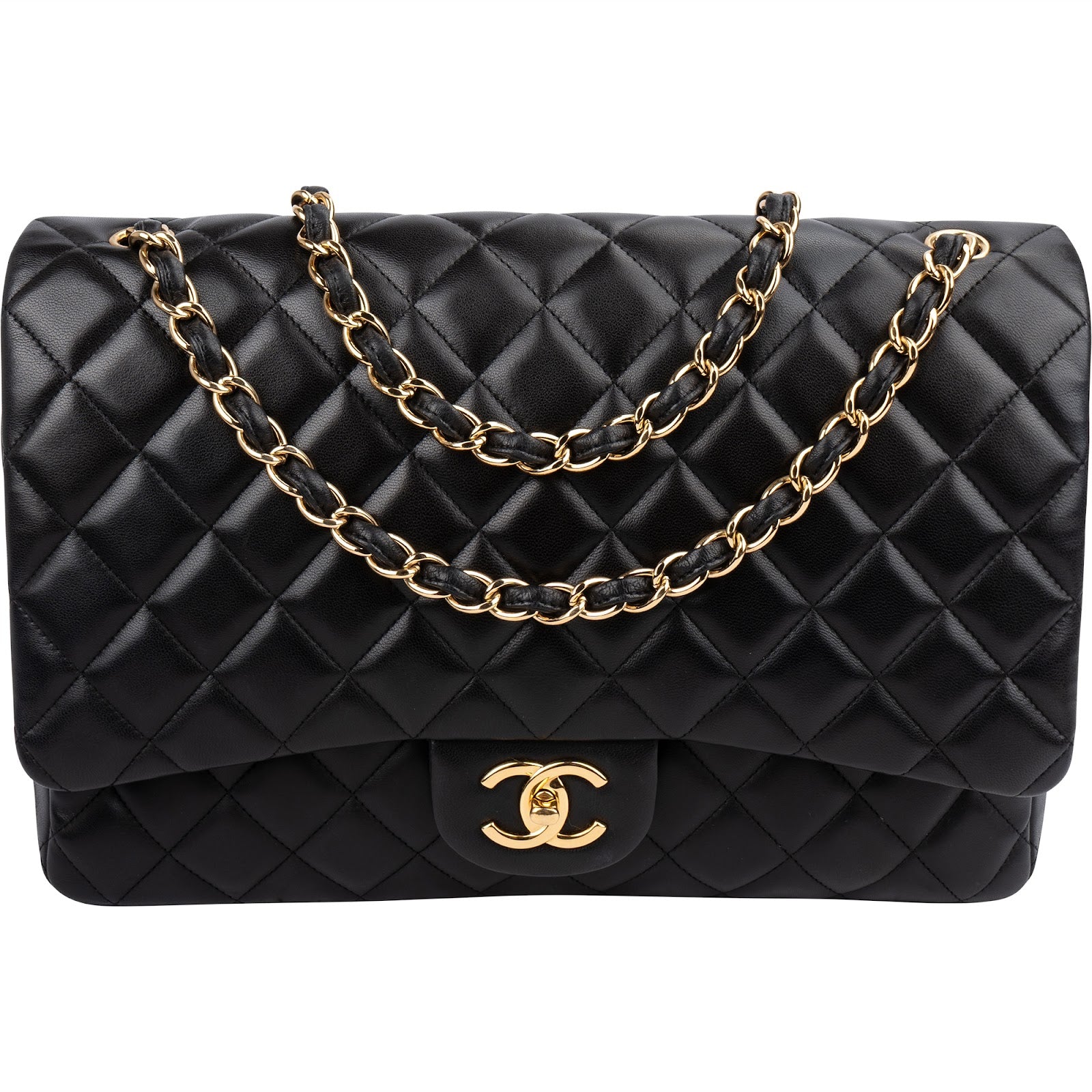 Chanel - Maxi Double Flap Schultertasche