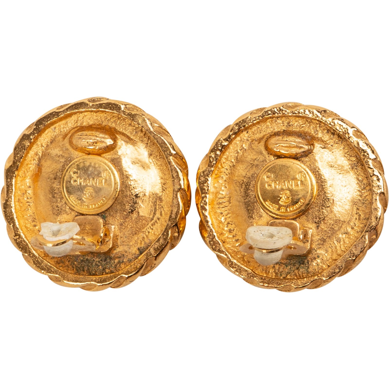 Chanel Pearl Rope Clip-On Earrings Clips