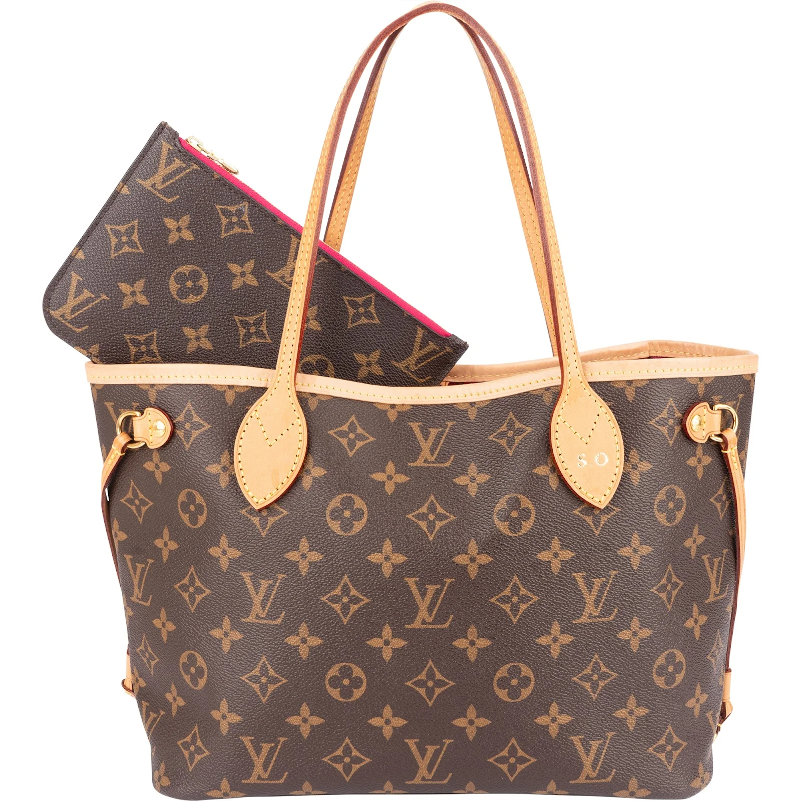 Louis Vuitton Monogram Canvas Neverfull MM Shoulder Bag