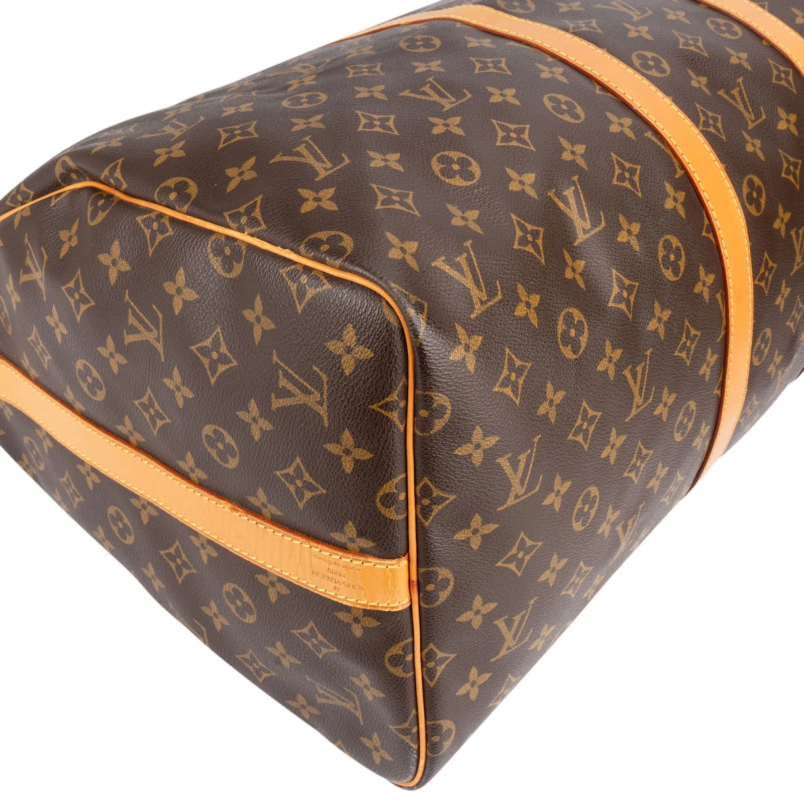 Louis Vuitton Monogram Canvas Keepall 55 Bandoulière Travel Bag