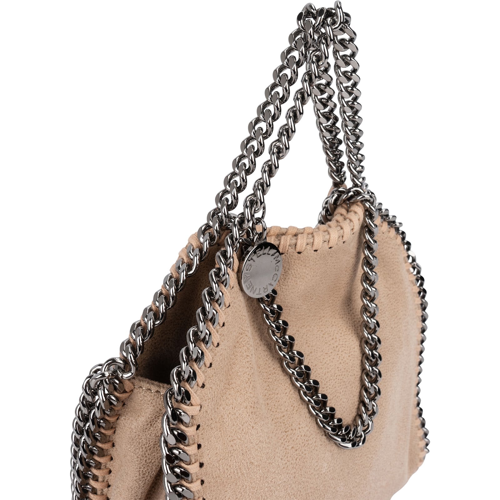 Stella McCartney Shaggy Falabella Mini Fold Over Crossbody Bag
