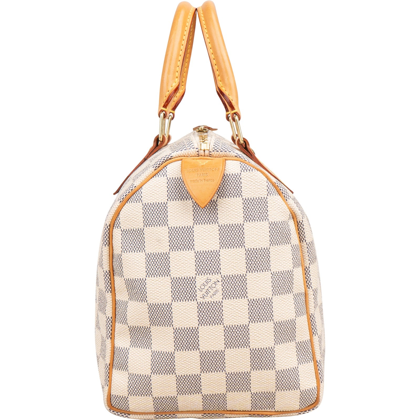 Louis Vuitton Monogram Damier Azur Speedy 25 Handbag