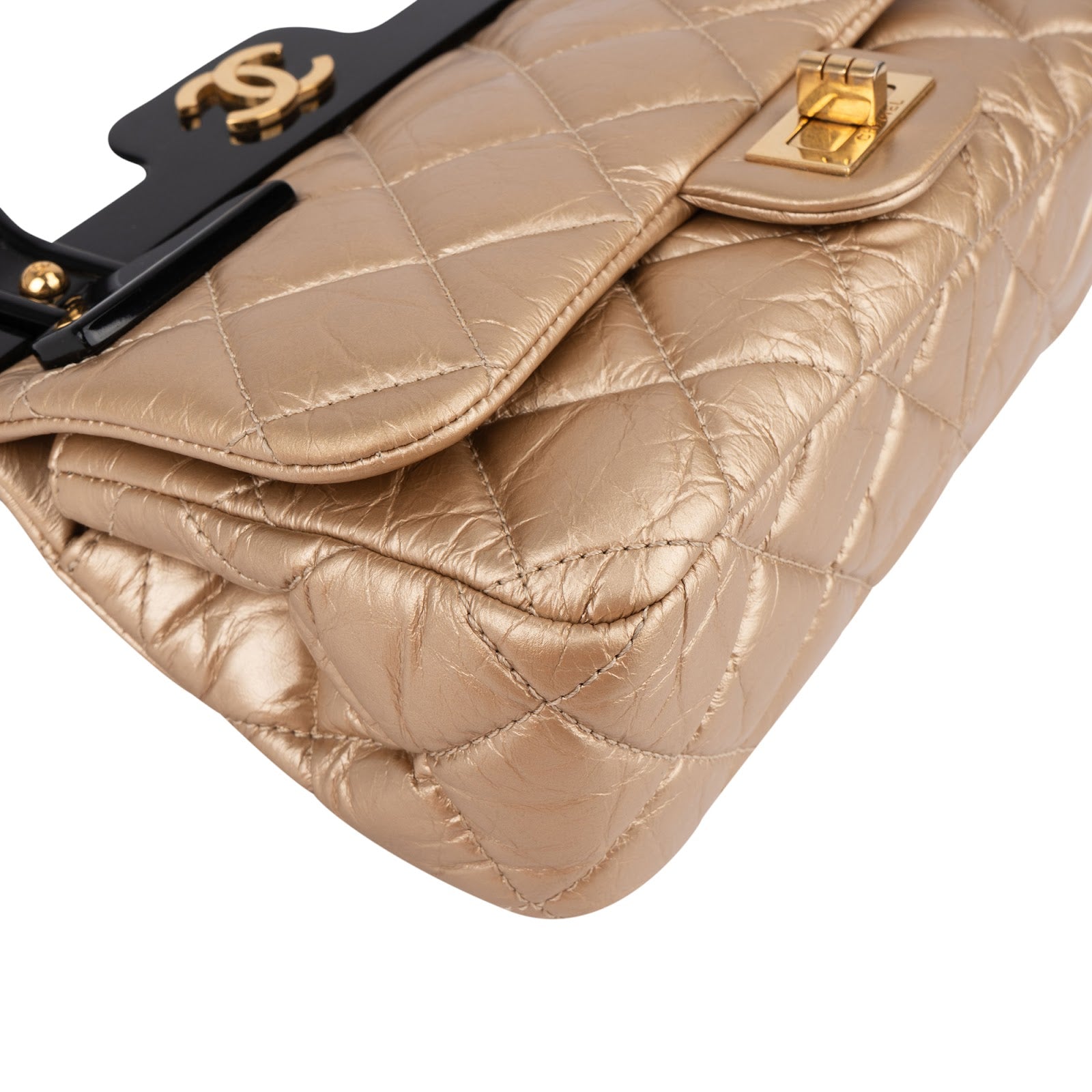 Chanel - Clip Bar CC Single Flap Crossbody Bag