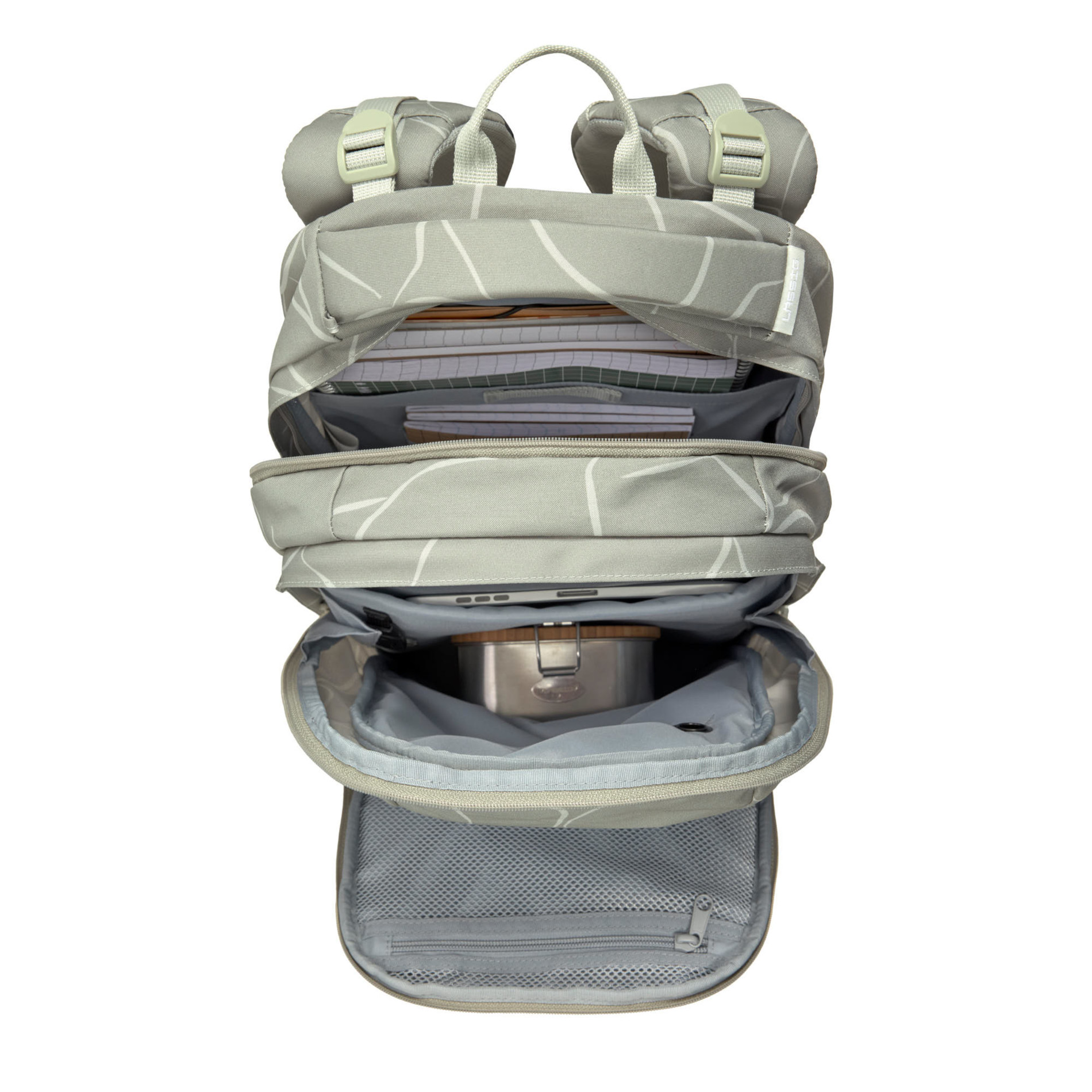 School Backpack Origin Bold - Curve Sage