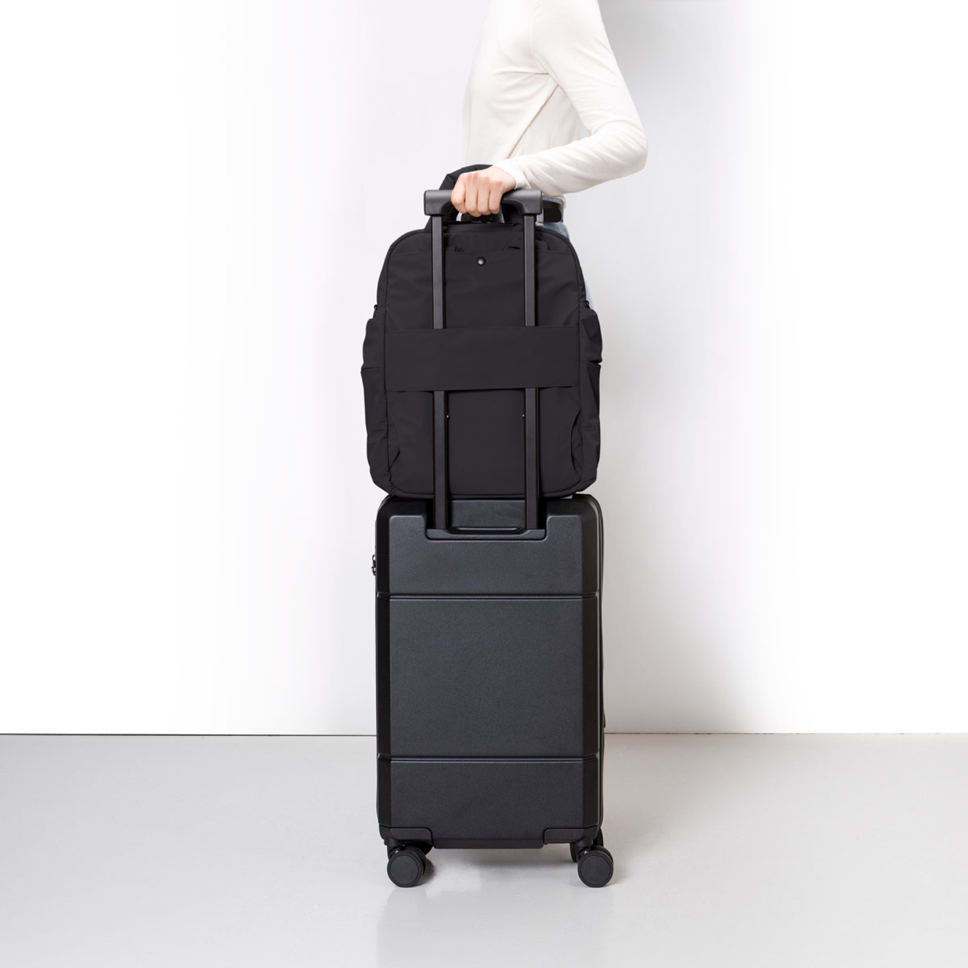 Posuto Puffy Backpack Moss - Black