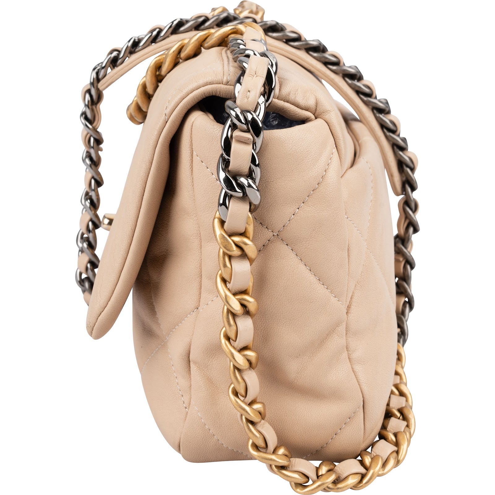 Chanel 19 Quilted Lambskin Single-Flap Crossbody Bag
