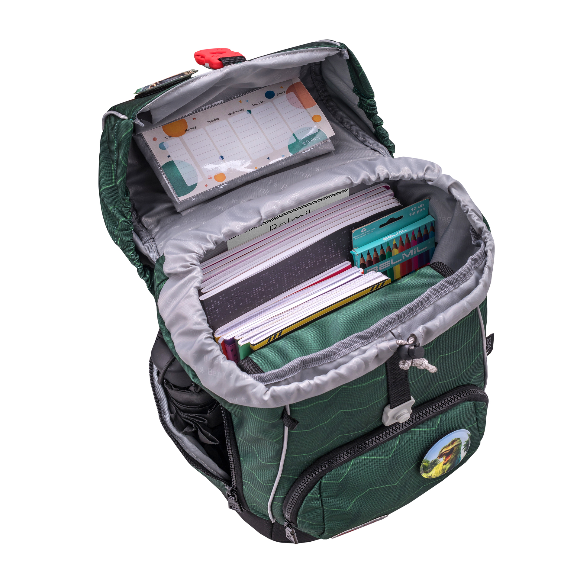 Comfy Plus Schulranzenset 5-teilig - Twist of Lime