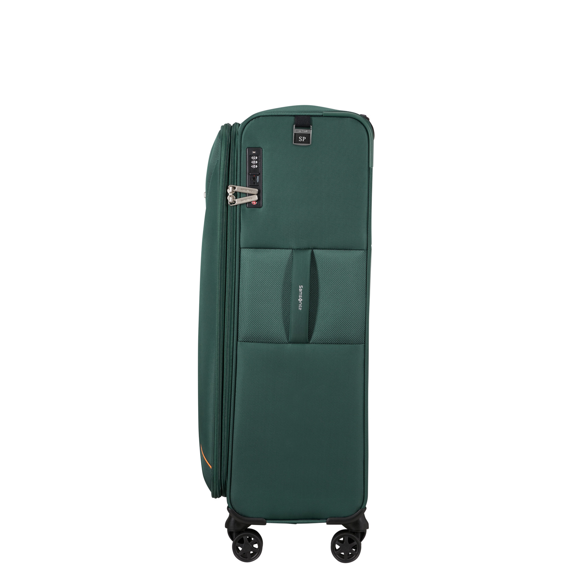 BASE BREEZE Trolley L (78 cm) erweiterbar - DARK GREEN