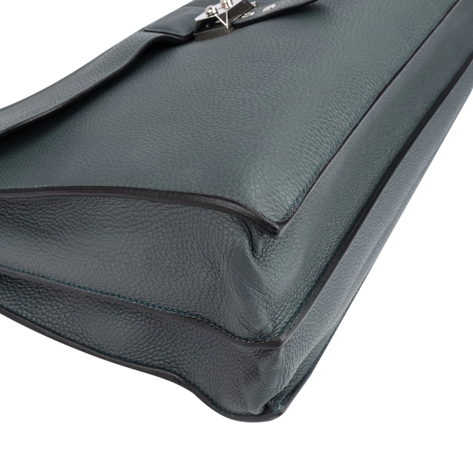 Hermès Gris Togo Leather Sac à Dépêches Business Handbag