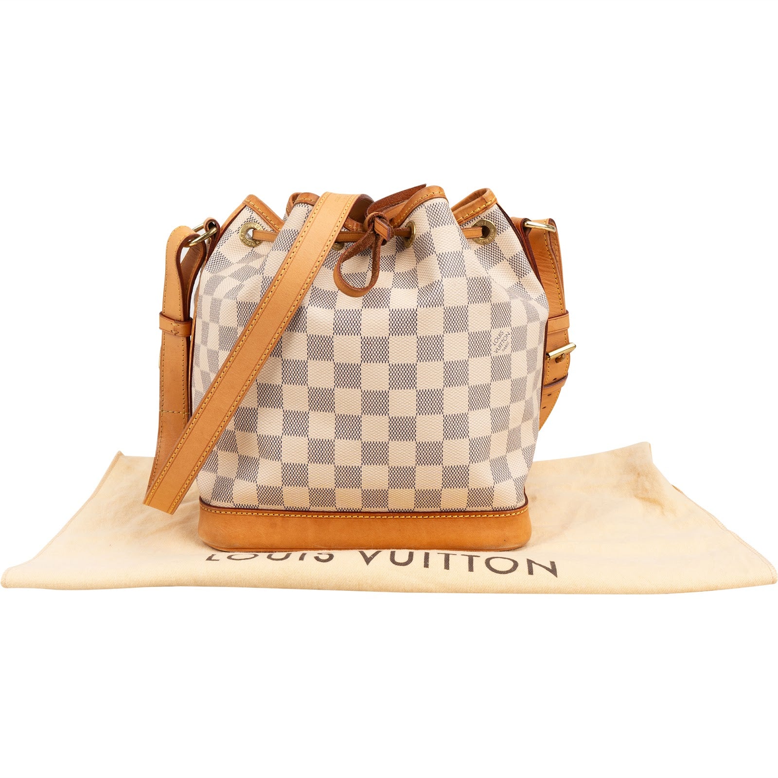 Louis Vuitton Monogram Damier Azur Canvas NM Sac Noé Petit