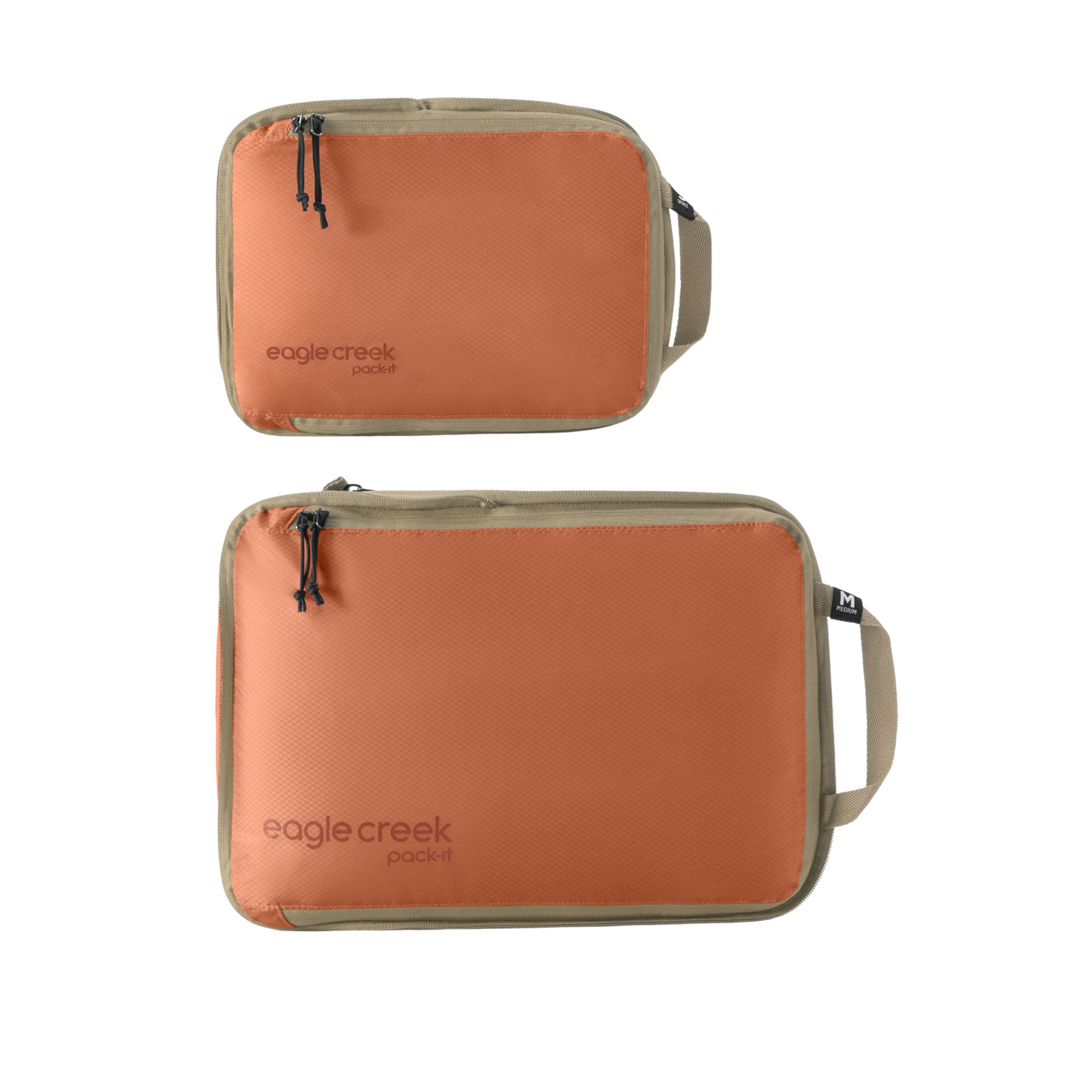 Pack-It Isolate Compression Cube Set S/M - mandarin