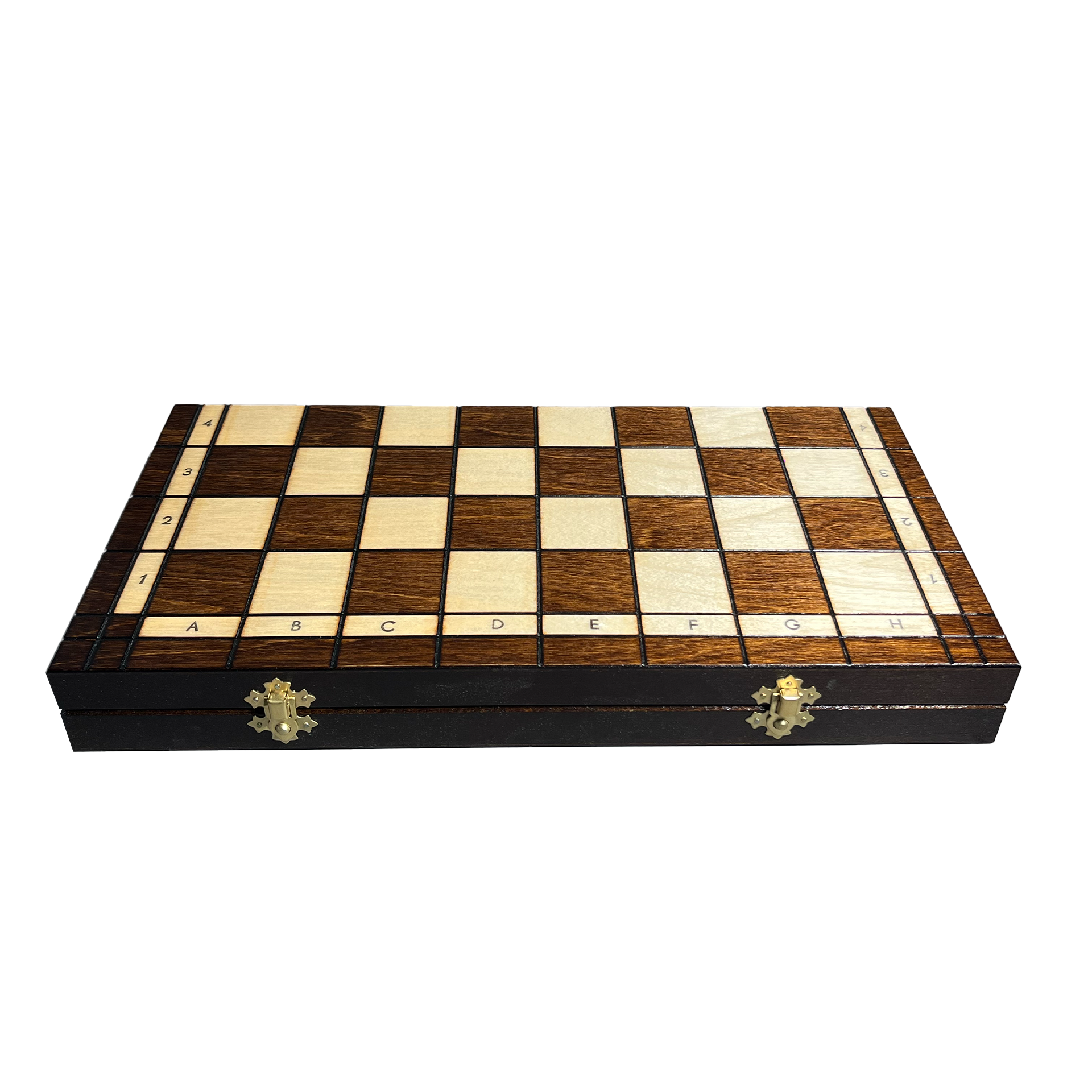 Klassische Turnier Schachspiel mit Figuren aus Holz