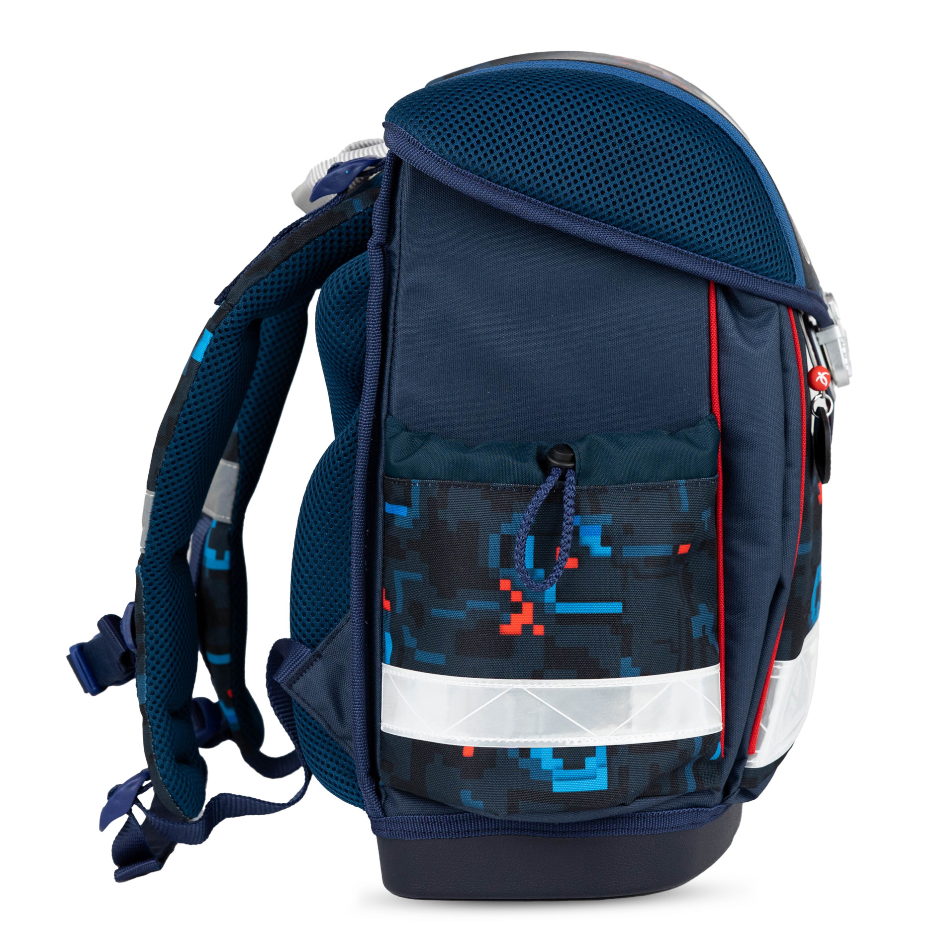 Belmil Classy ergonomisches Schulranzen-Set 4-teilig "PixelTrak"